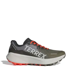 Adidas Terrex Agravic 3 Trailrunning-Schuhe Olive Strata / Grau One / Semi Impact Orange
