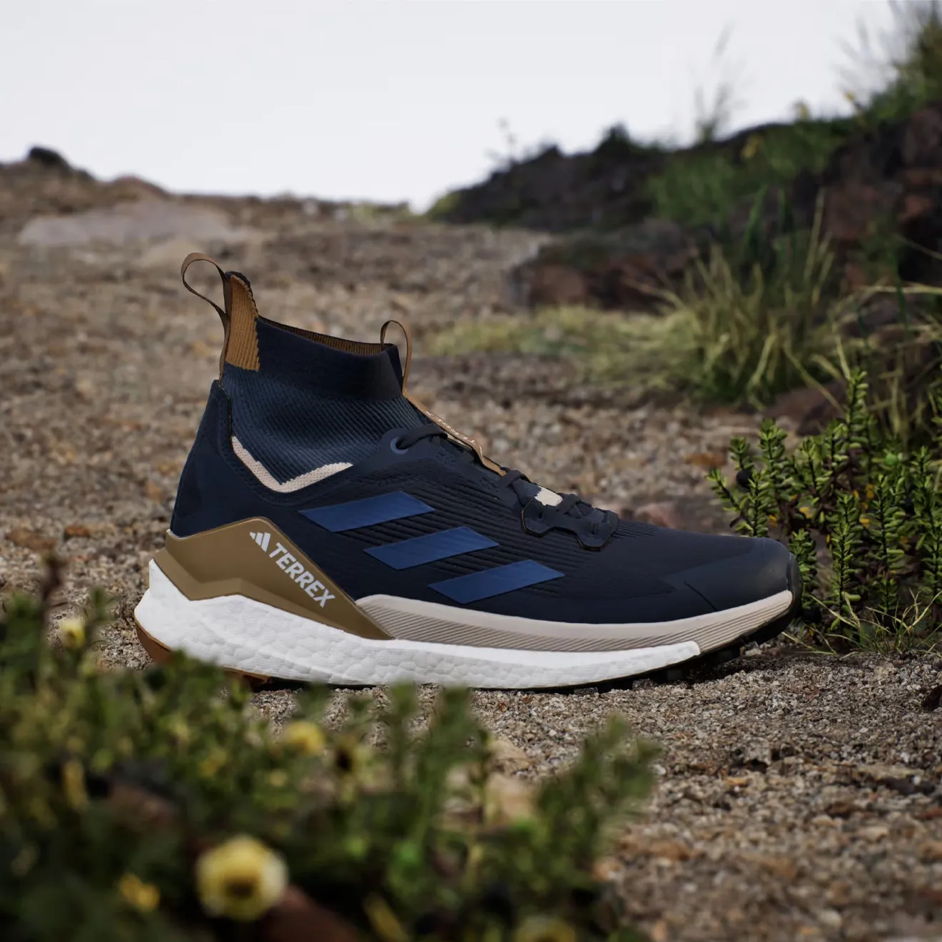 Adidas Terrex Free Hiker 2.0 Wanderstiefel Legend Ink / Wonder Steel