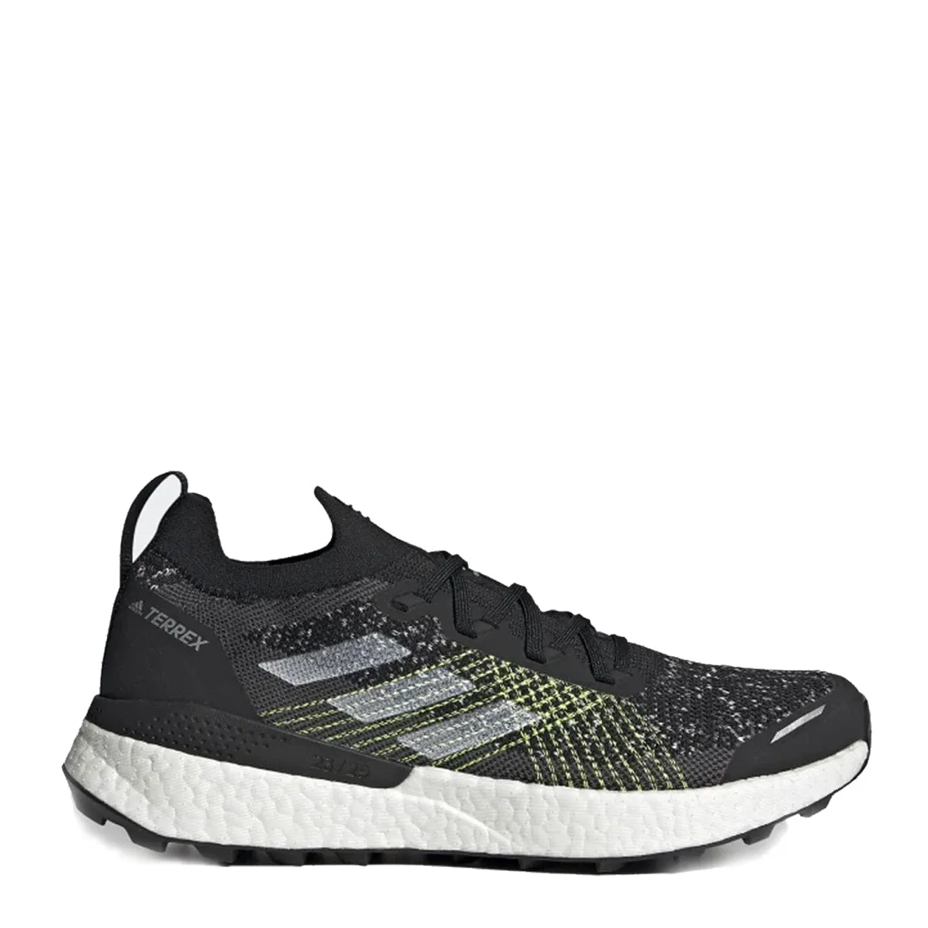 Adidas Terrex Two Ultra Trailrunning-Schuhe Kernschwarz / Wolkenweiß / Sonnengelb