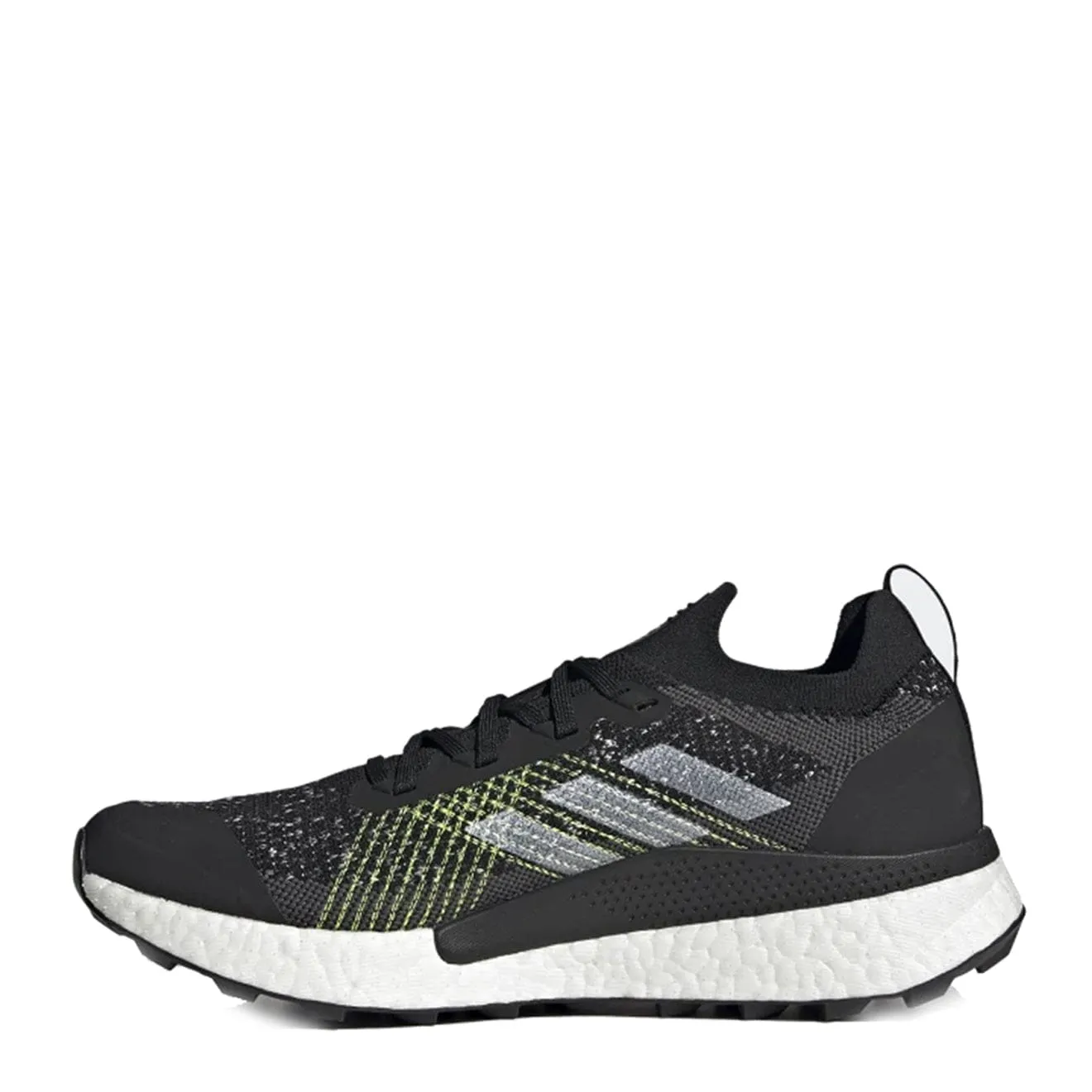 Adidas Terrex Two Ultra Trailrunning-Schuhe Kernschwarz / Wolkenweiß / Sonnengelb