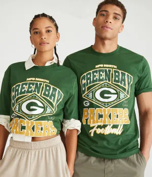 Aeropostale Herren Bay Packers Graphic T-Shirt - Grün - Größe XS - Baumwolle - Teenager-Mode & Bekleidung Grün Aeropostale