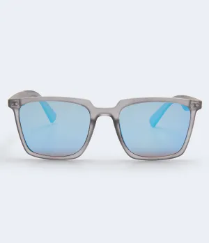 Aeropostale Herren Classic Waymax Sonnenbrille - - Größe Einheitsgröße - Kunststoff - Teen Mode & Bekleidung Grau Aeropostale