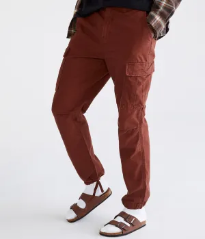 Aeropostale Herren Entspannte Ripstop Cargo-Hose - Braun - Größe 30X32 - Baumwolle - Teen Mode & Bekleidung Traum Schokolade Aeropostale