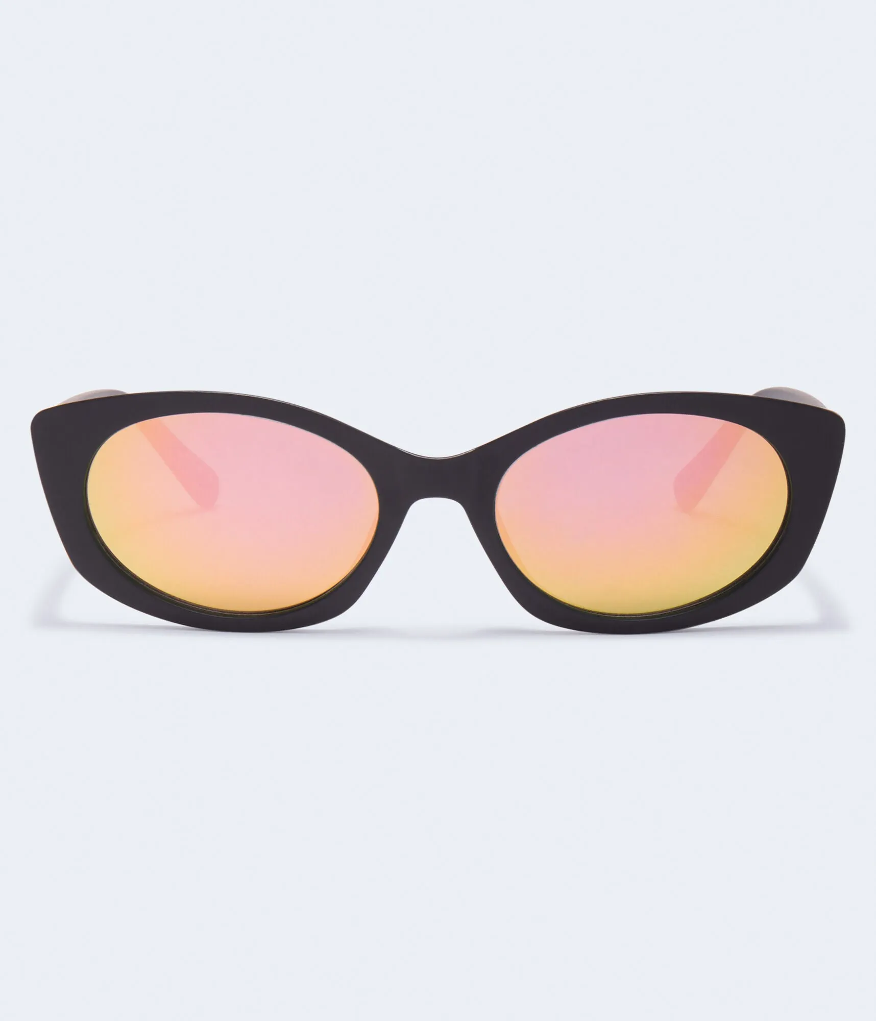 Aeropostale Damen Sportliche Winkel-Cateye-Sonnenbrille - - Größe Einheitsgröße - Kunststoff - Teen-Mode & Bekleidung Schwarz Aeropostale