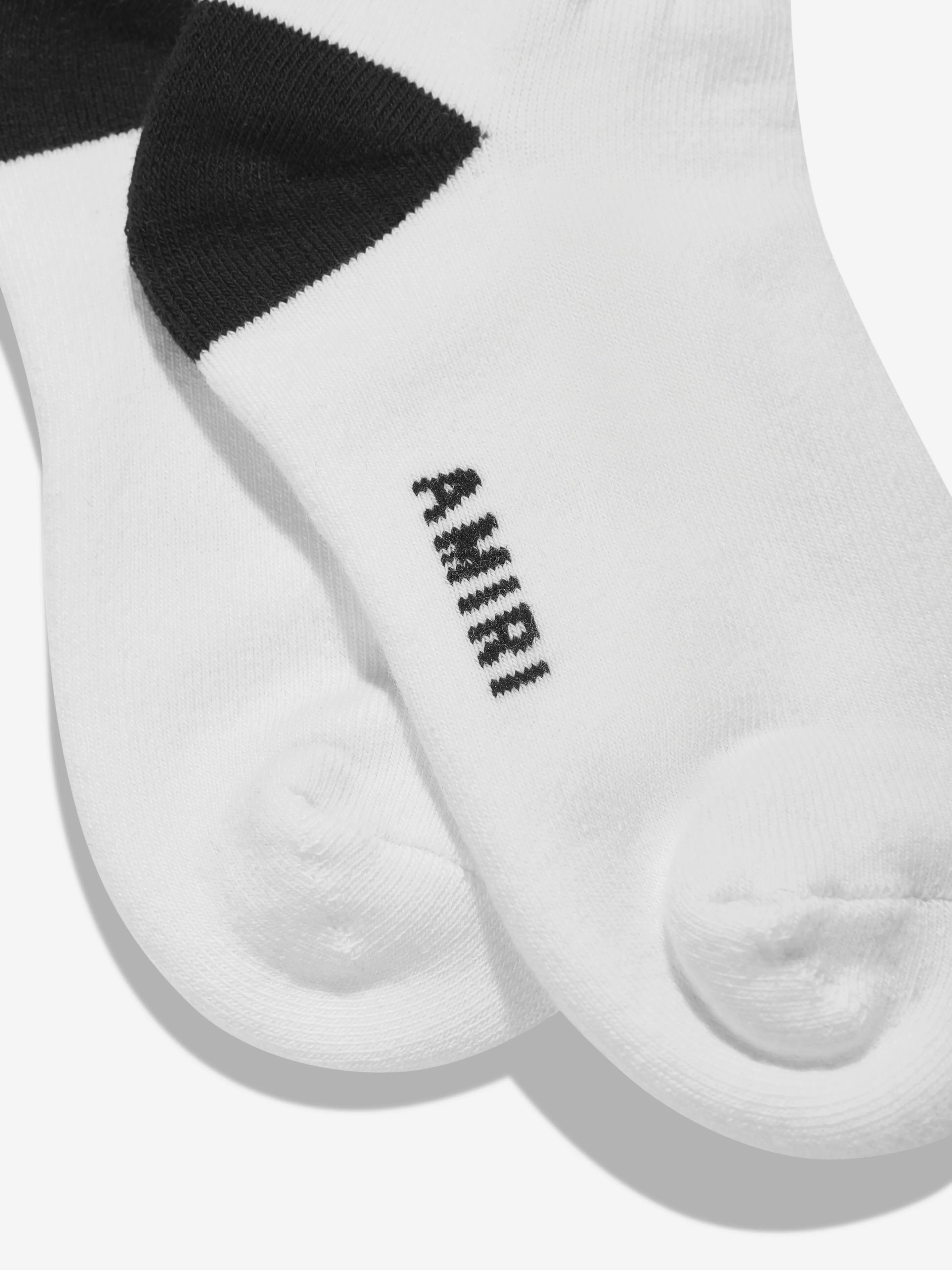 Amiri Kids Bones Gestapelte Socken in Weiß