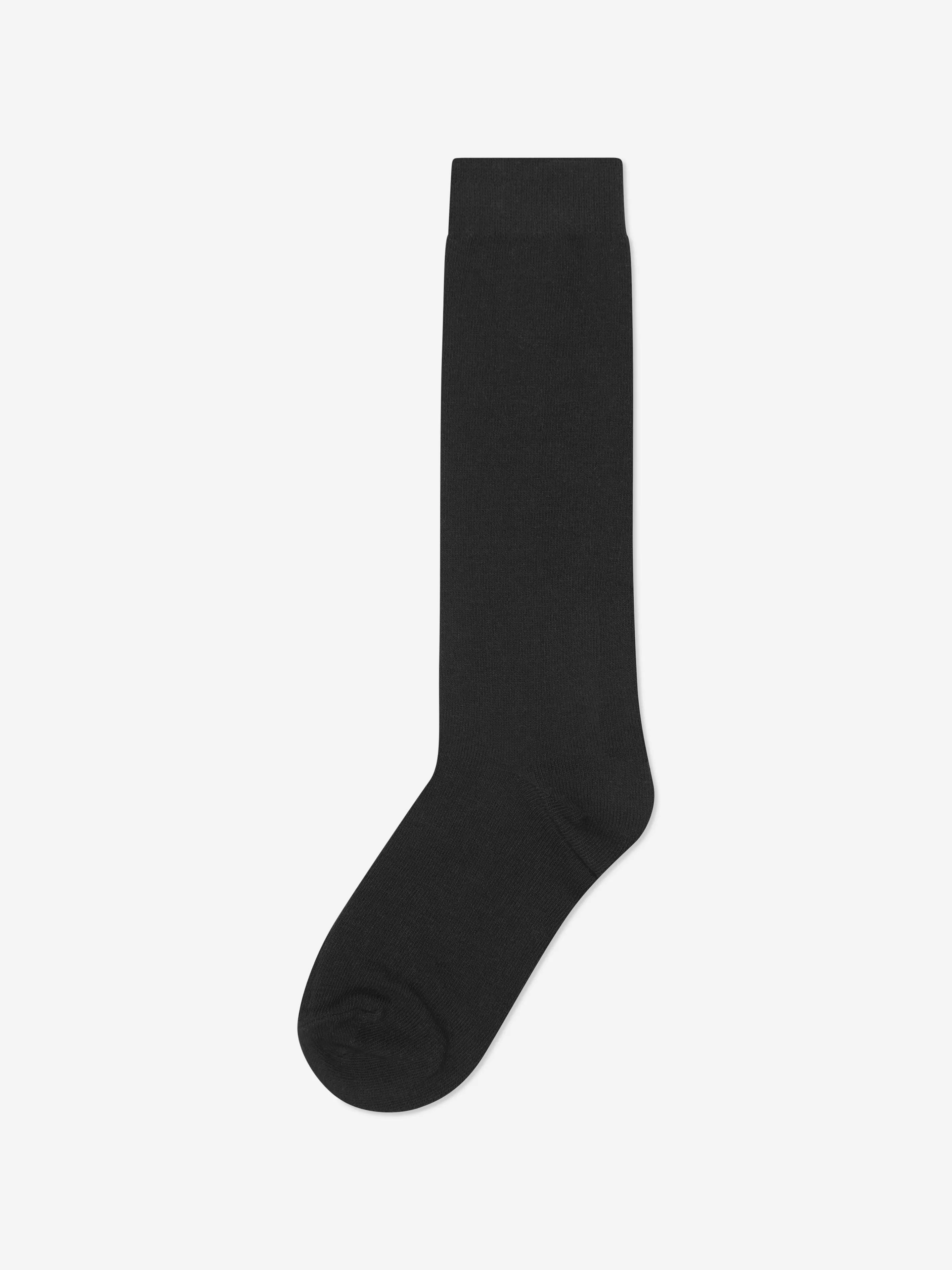 Engelsgesicht Mädchen Charme Socken in Schwarz