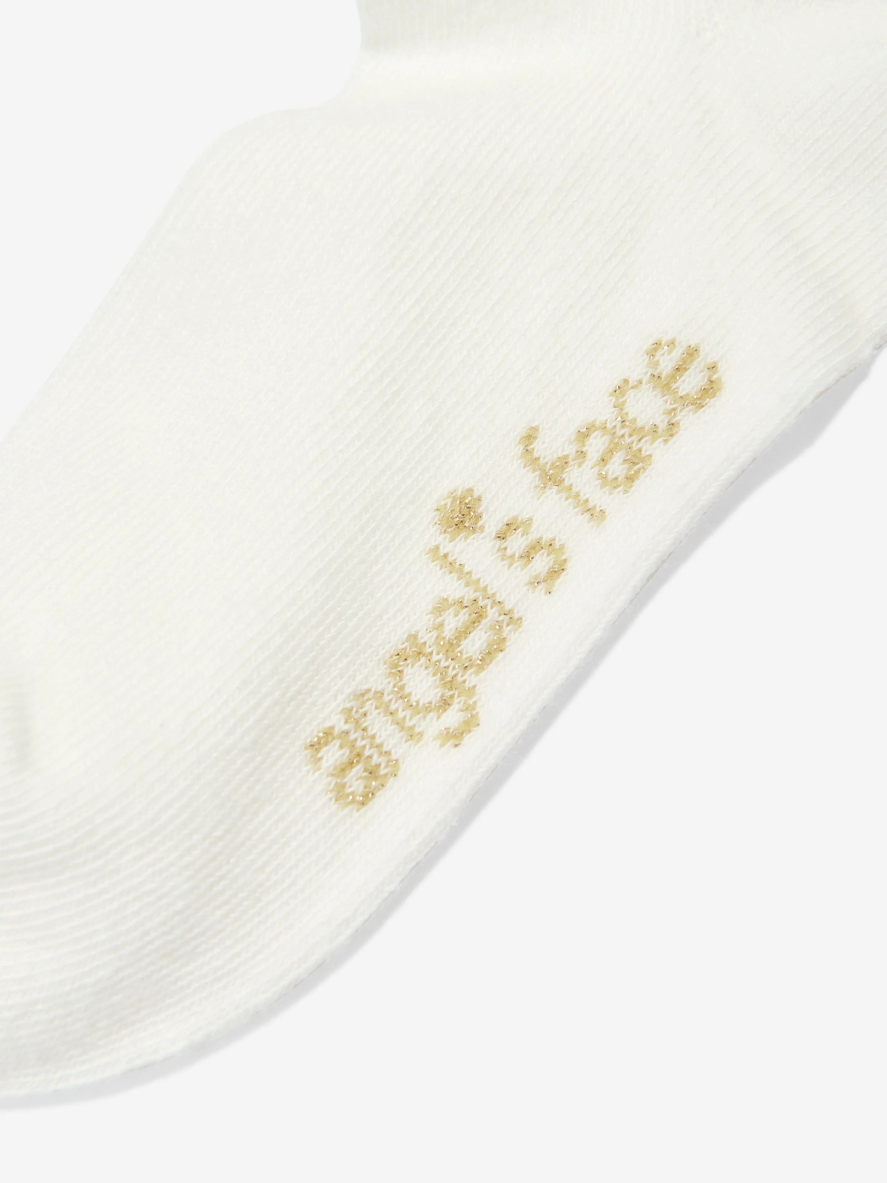 Engelsgesicht Mädchen Rüschen Socken in Weiß