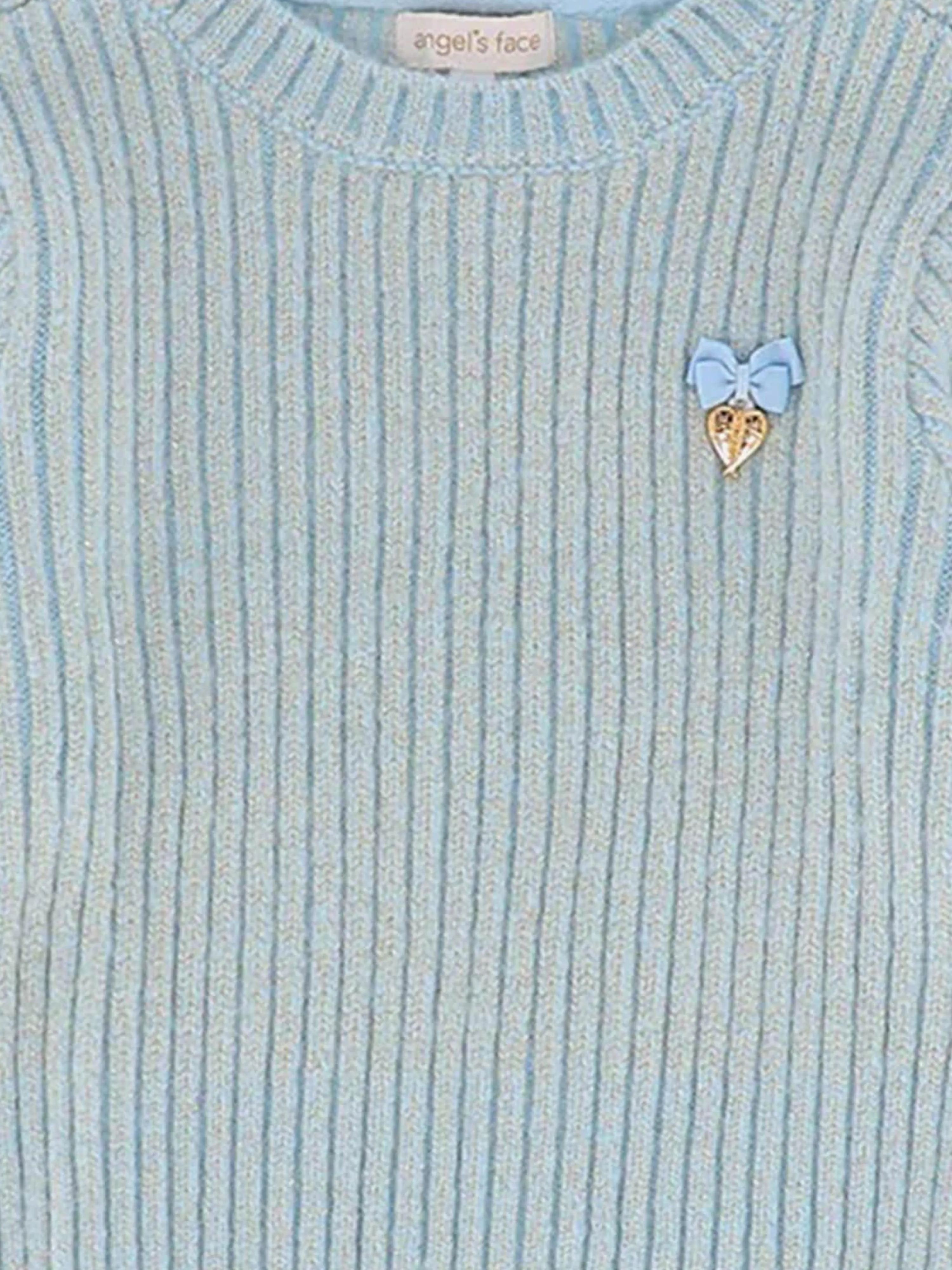 Angels Face Girls Sherwood Pullover in Blau