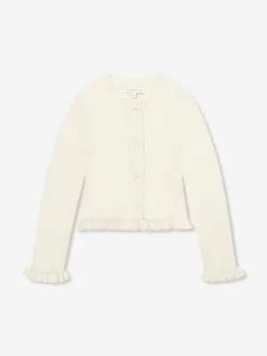 Angels Face Girls Tyler Rippenpullover in Elfenbein
