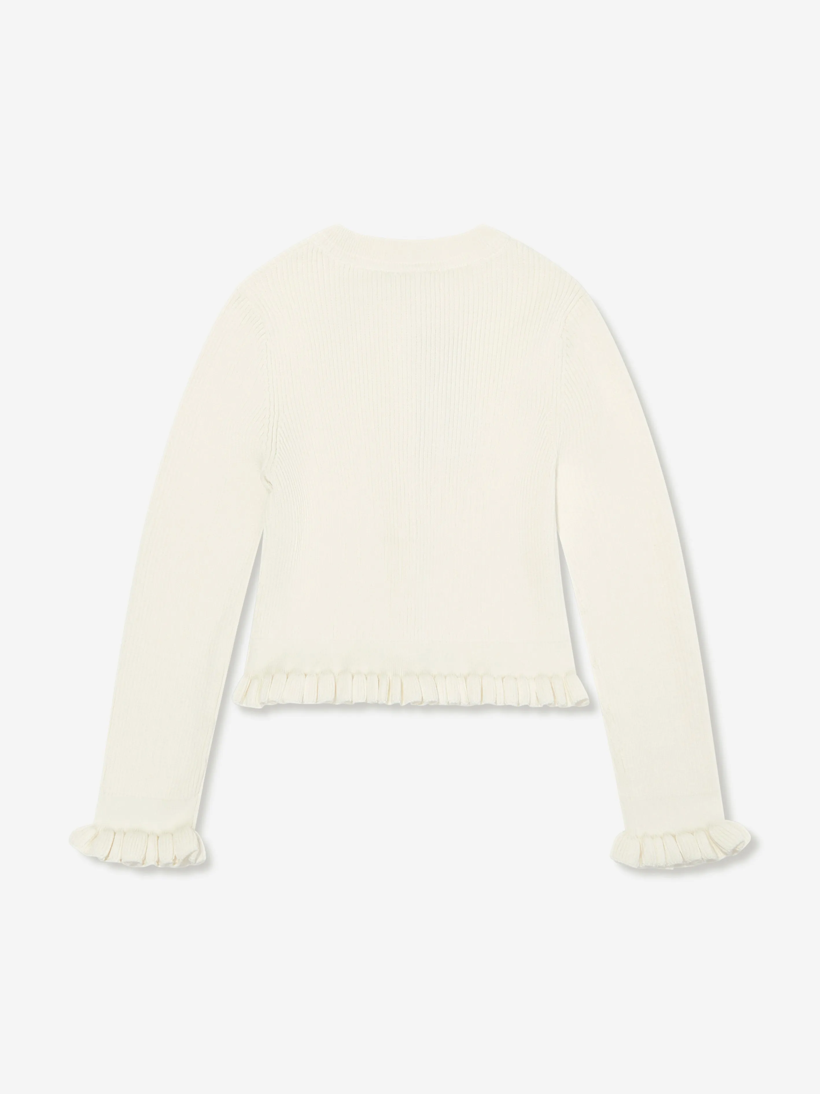 Angels Face Girls Tyler Rippenpullover in Elfenbein