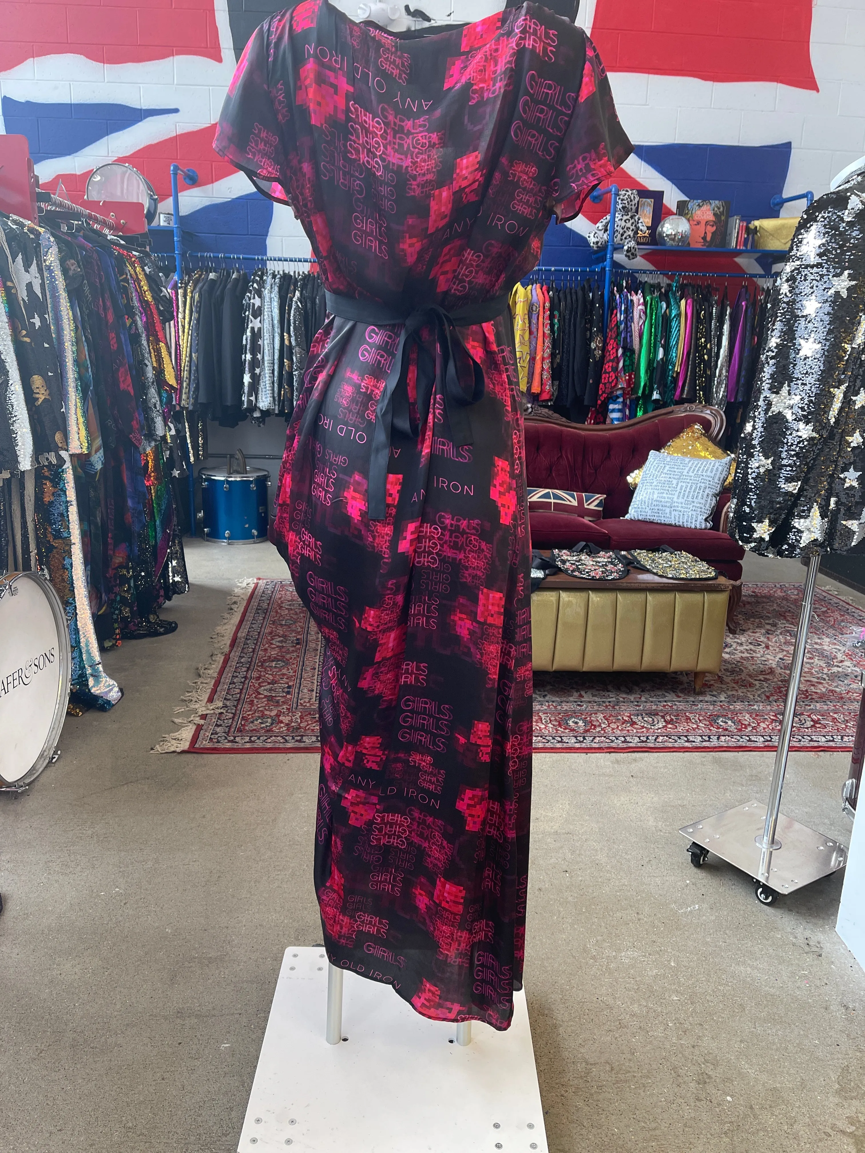 Any Old Iron Pink Goddess Kleid