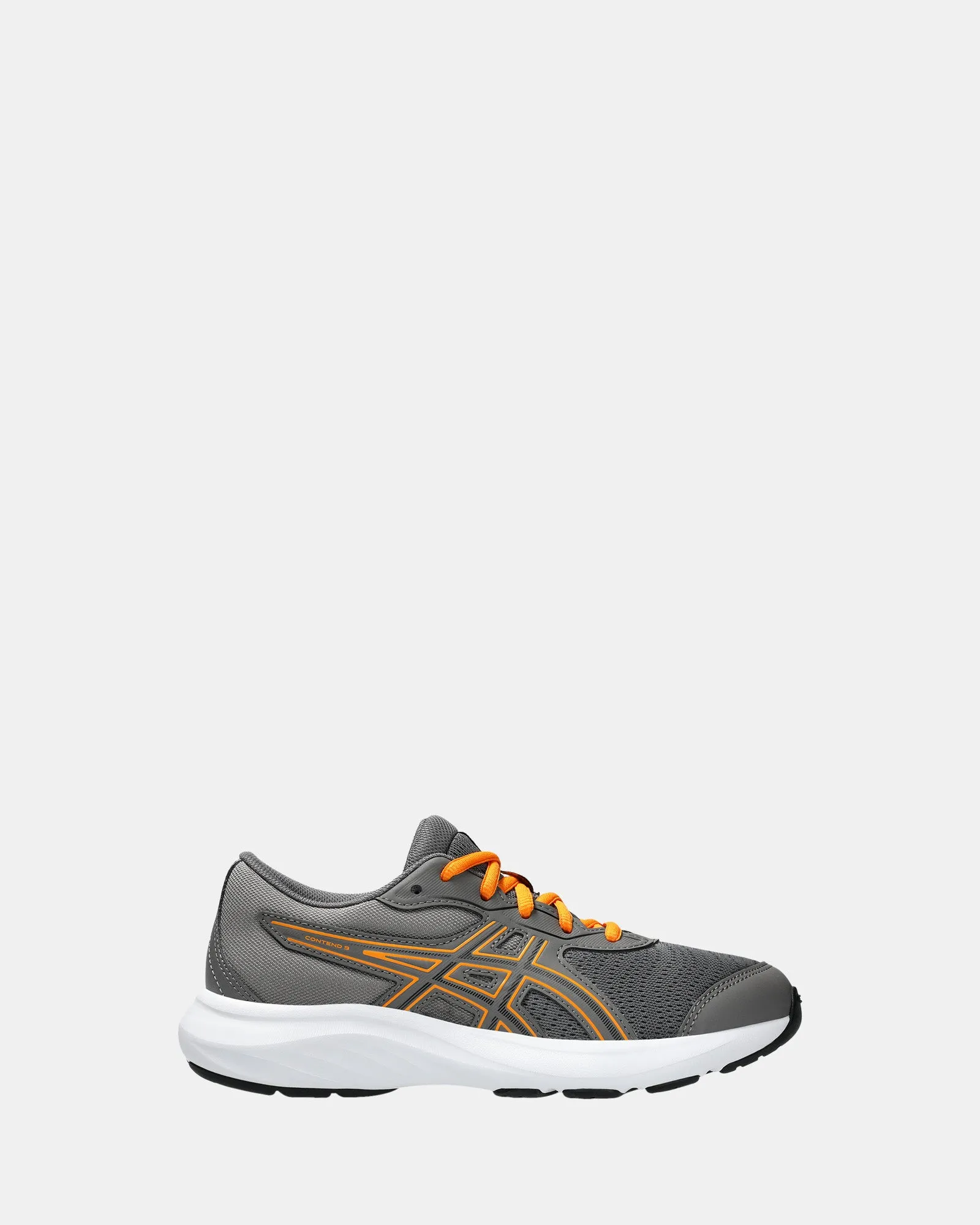 Asics Kinder-Schuhe Contend 9 Grundschule Kohlenstoff/Schwarz