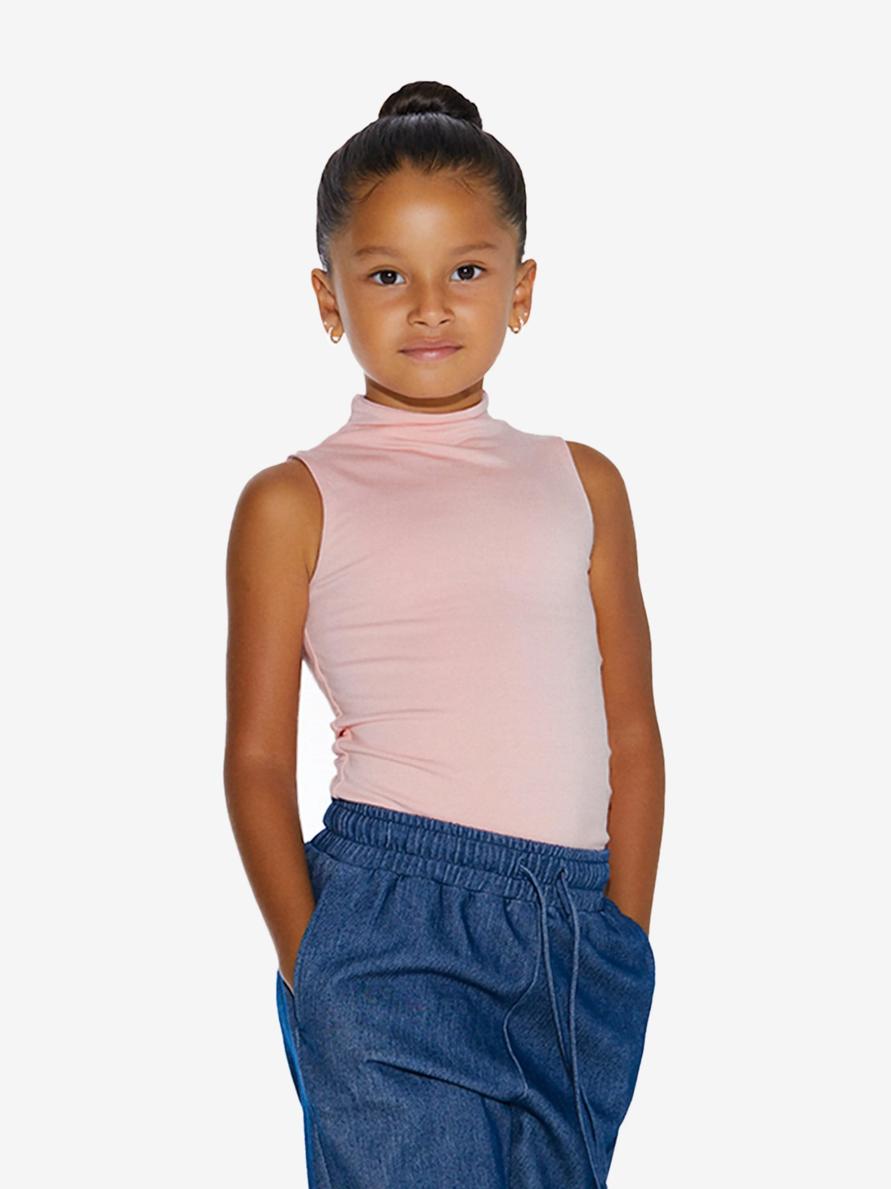 AY von AYLA Girls Ärmelloses Top in Rosa