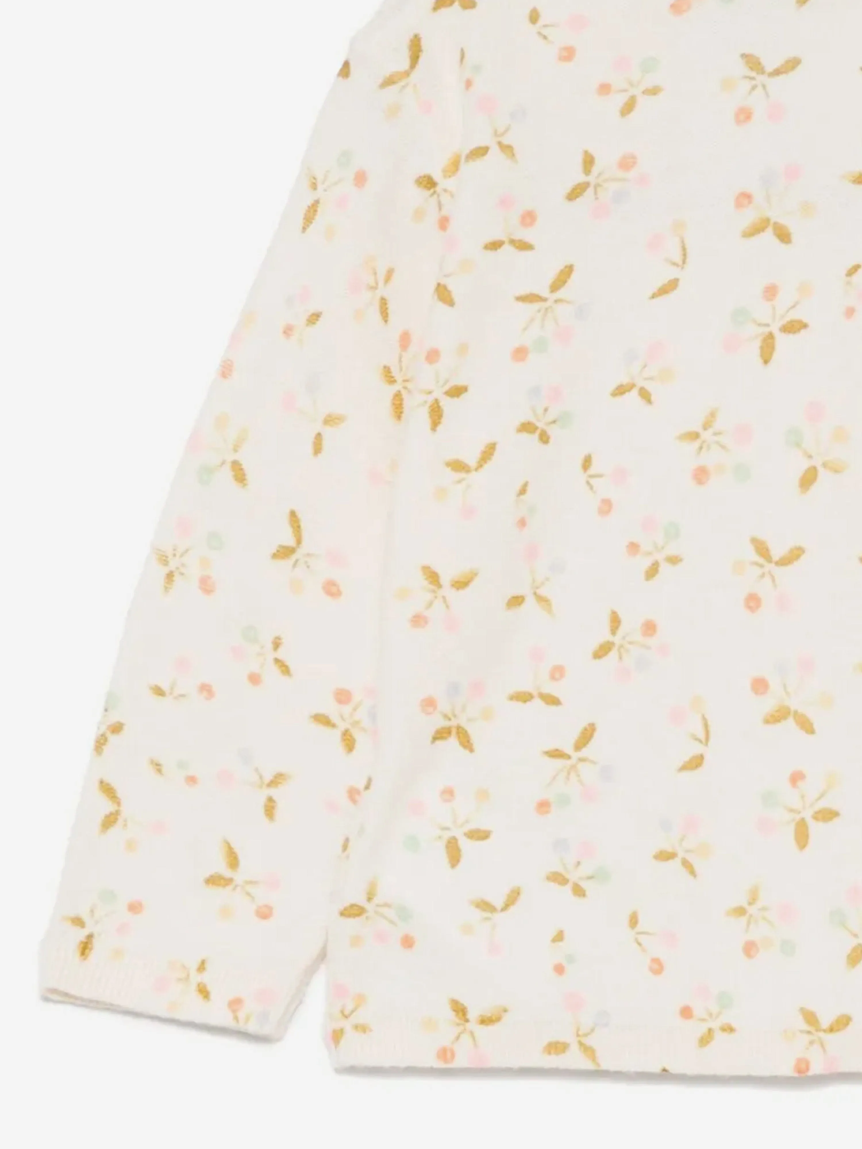 Baby Girls Azia Cardigan in Elfenbein
