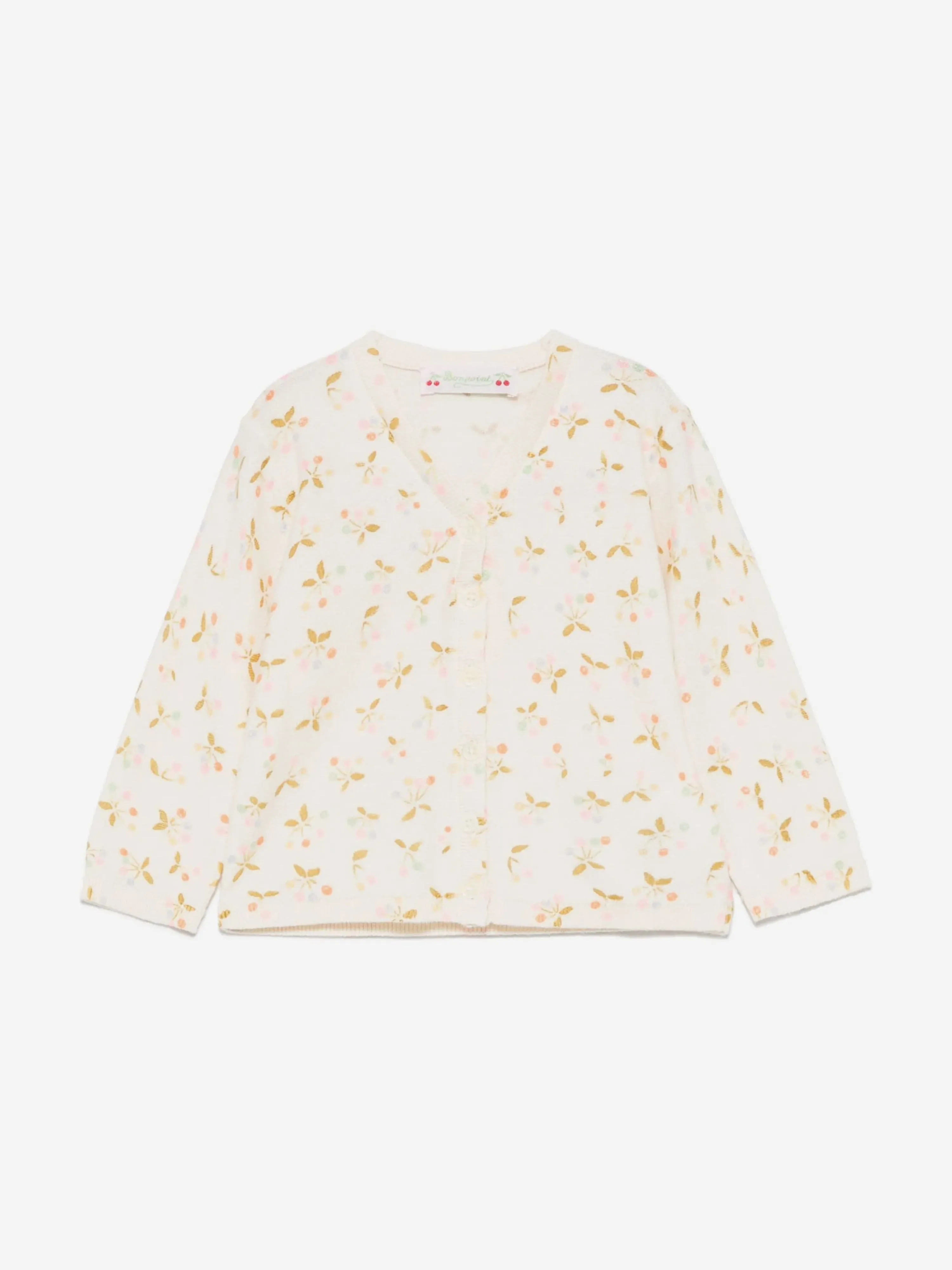 Baby Girls Azia Cardigan in Elfenbein