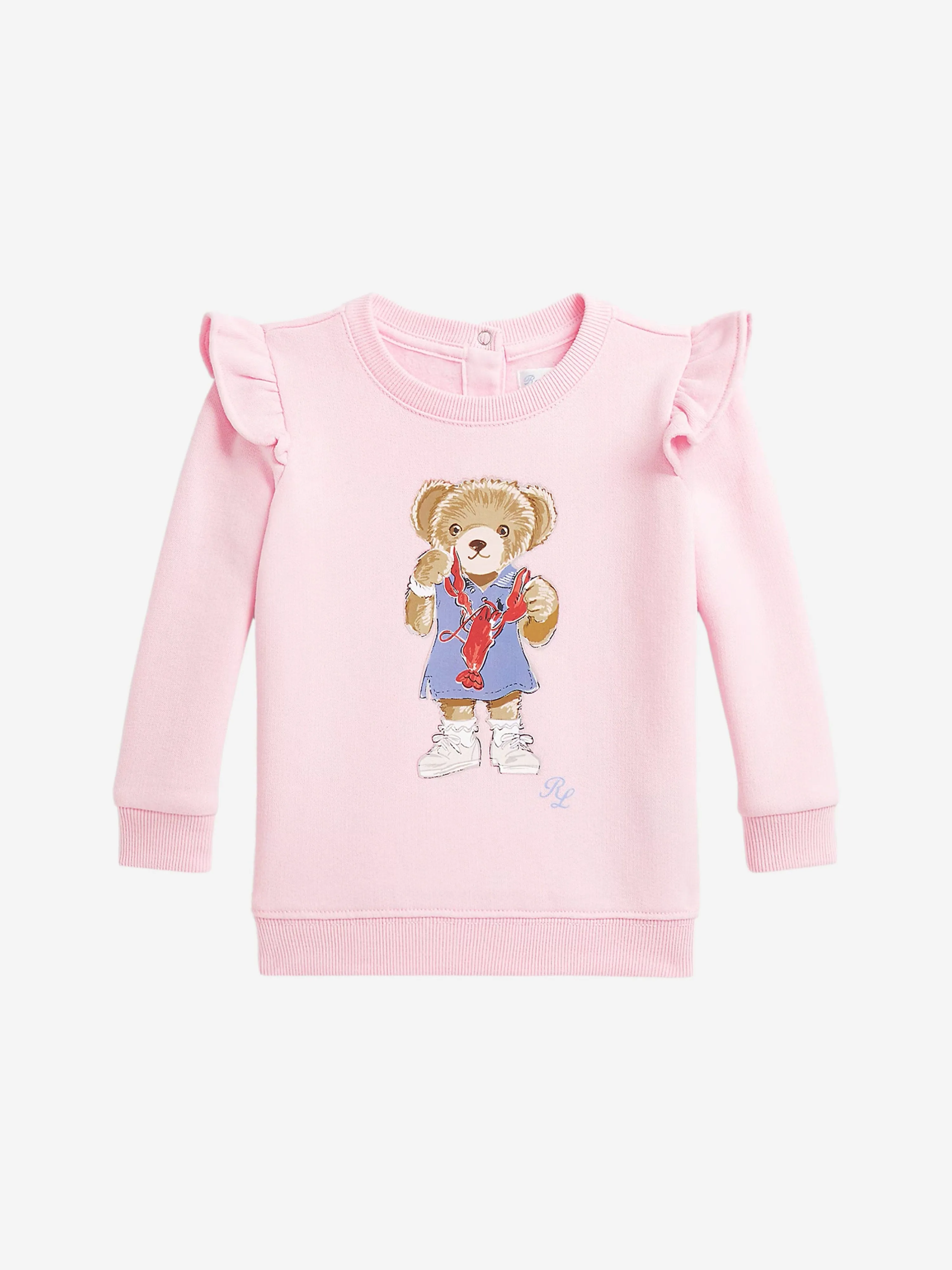 Rosa Bärenpullover für Babygirls