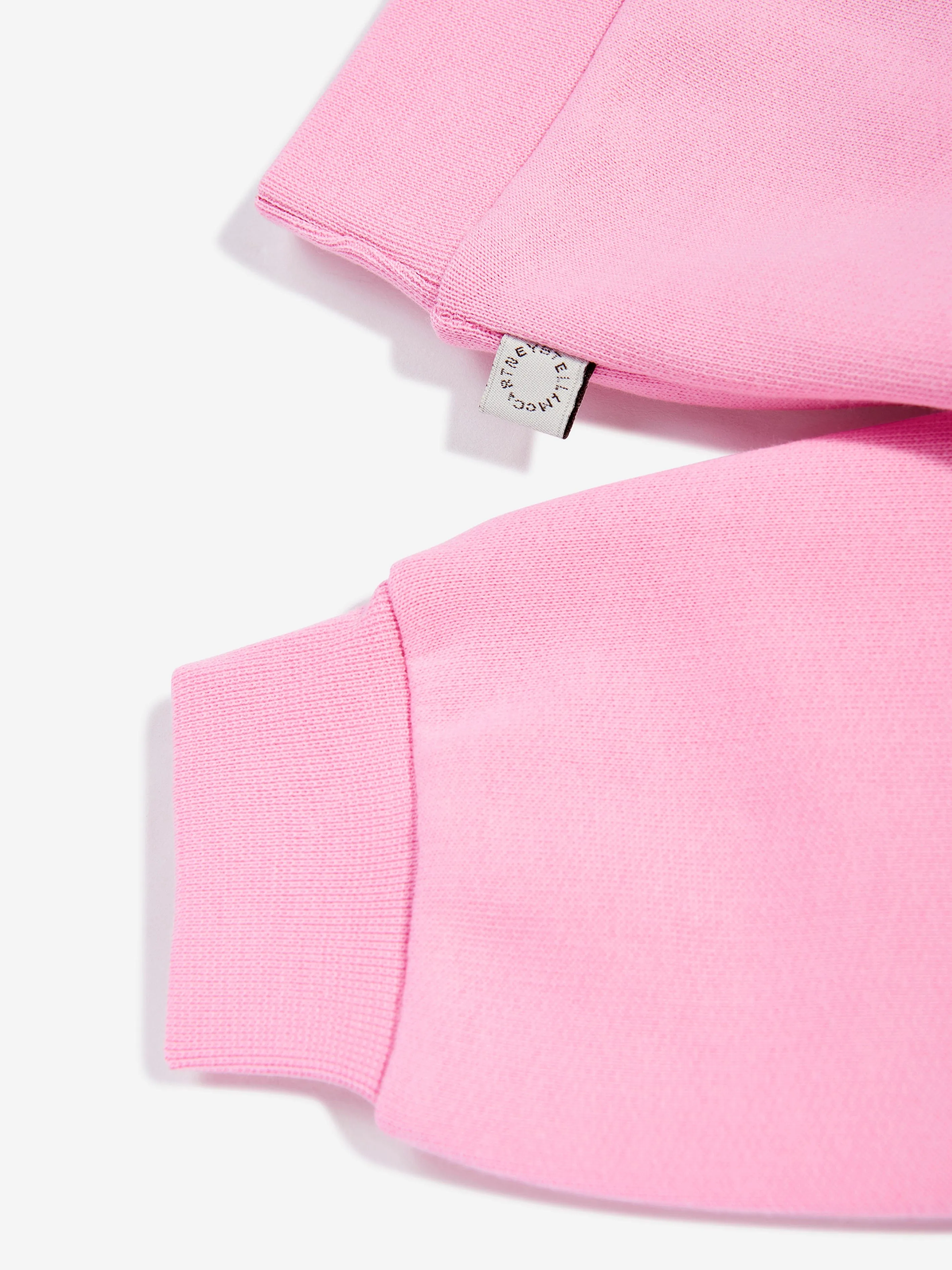 Rosa Sweatshirt mit Gänseblümchen-Logo für Babygirls