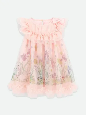 Baby Girls Dominique Hasenkleid in Rosa