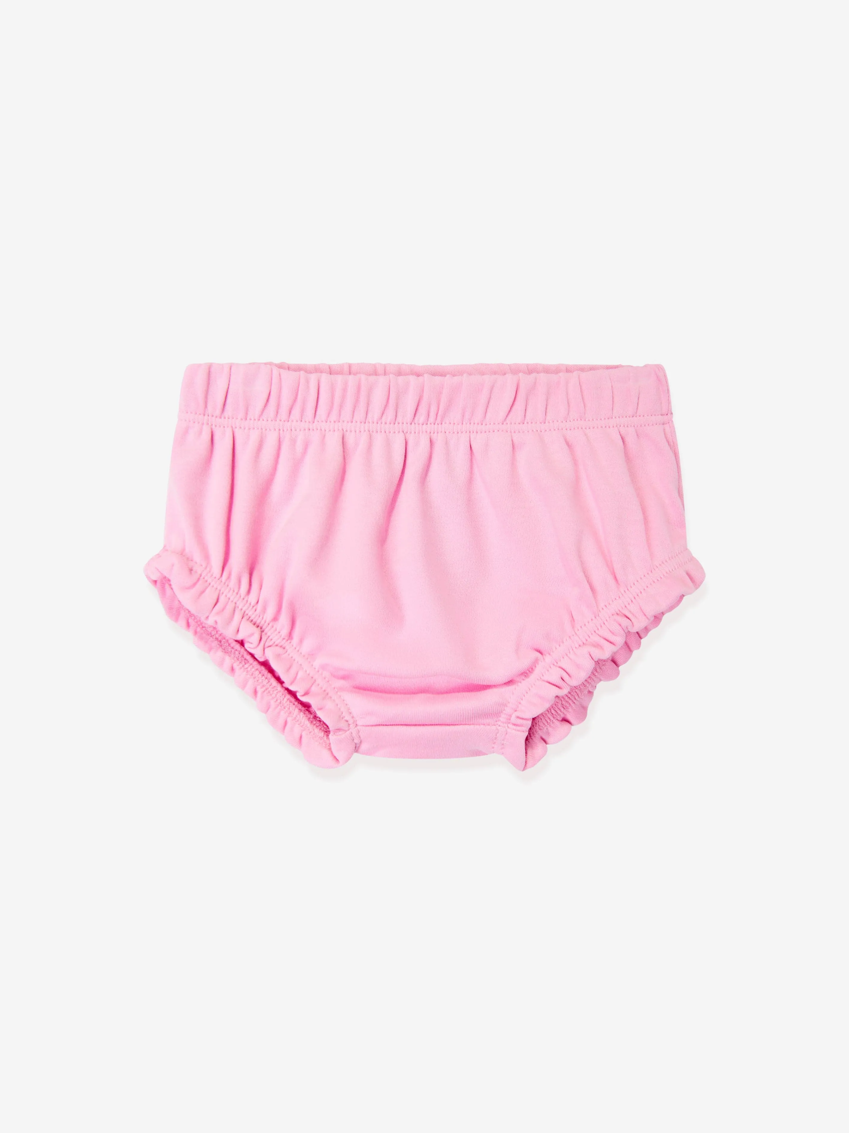 Rosa Kleid für Baby-Mädchen mit Schlüpfer
