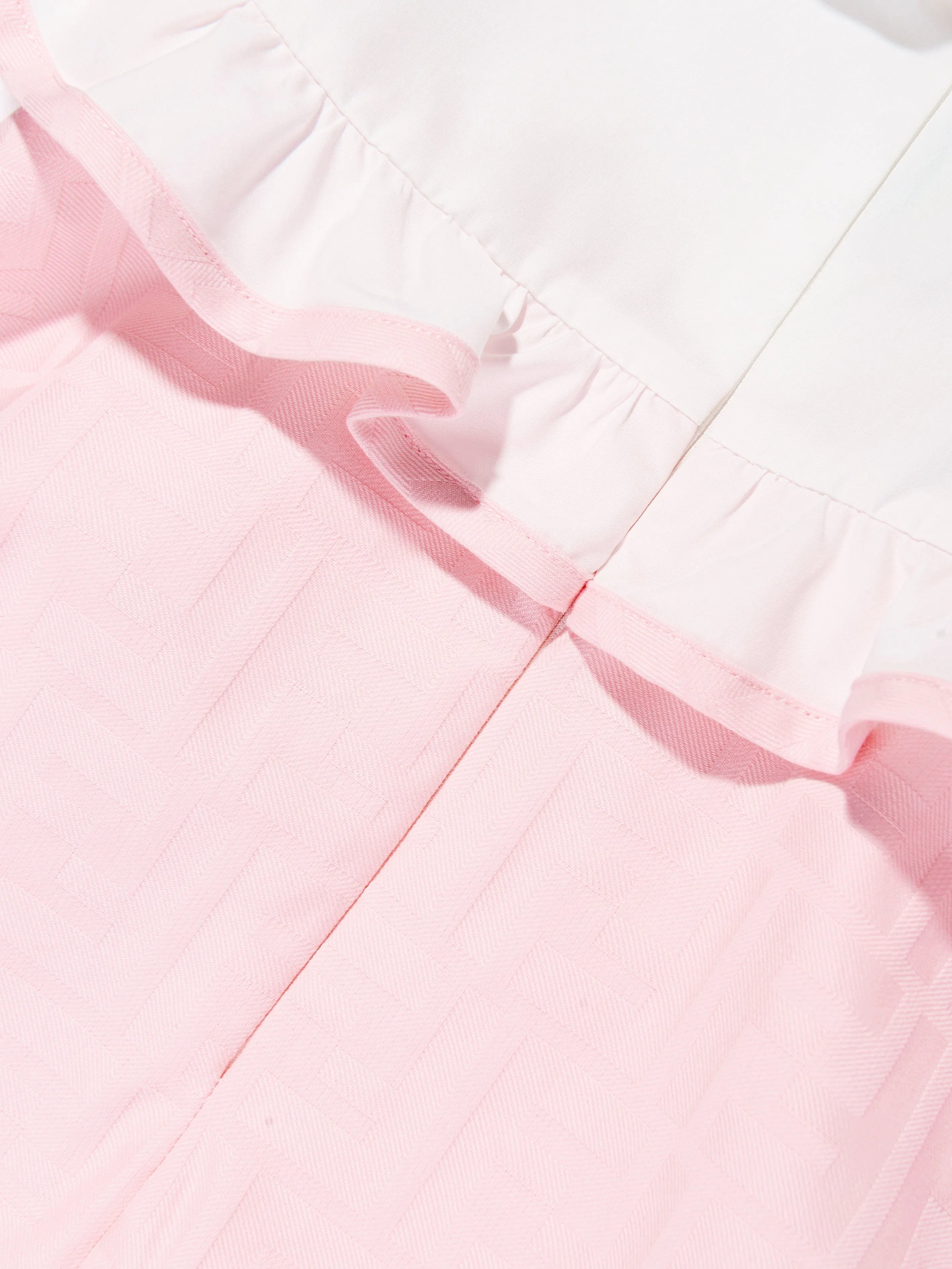 Baby Girls FF Jacquard Logo Kleid in Rosa