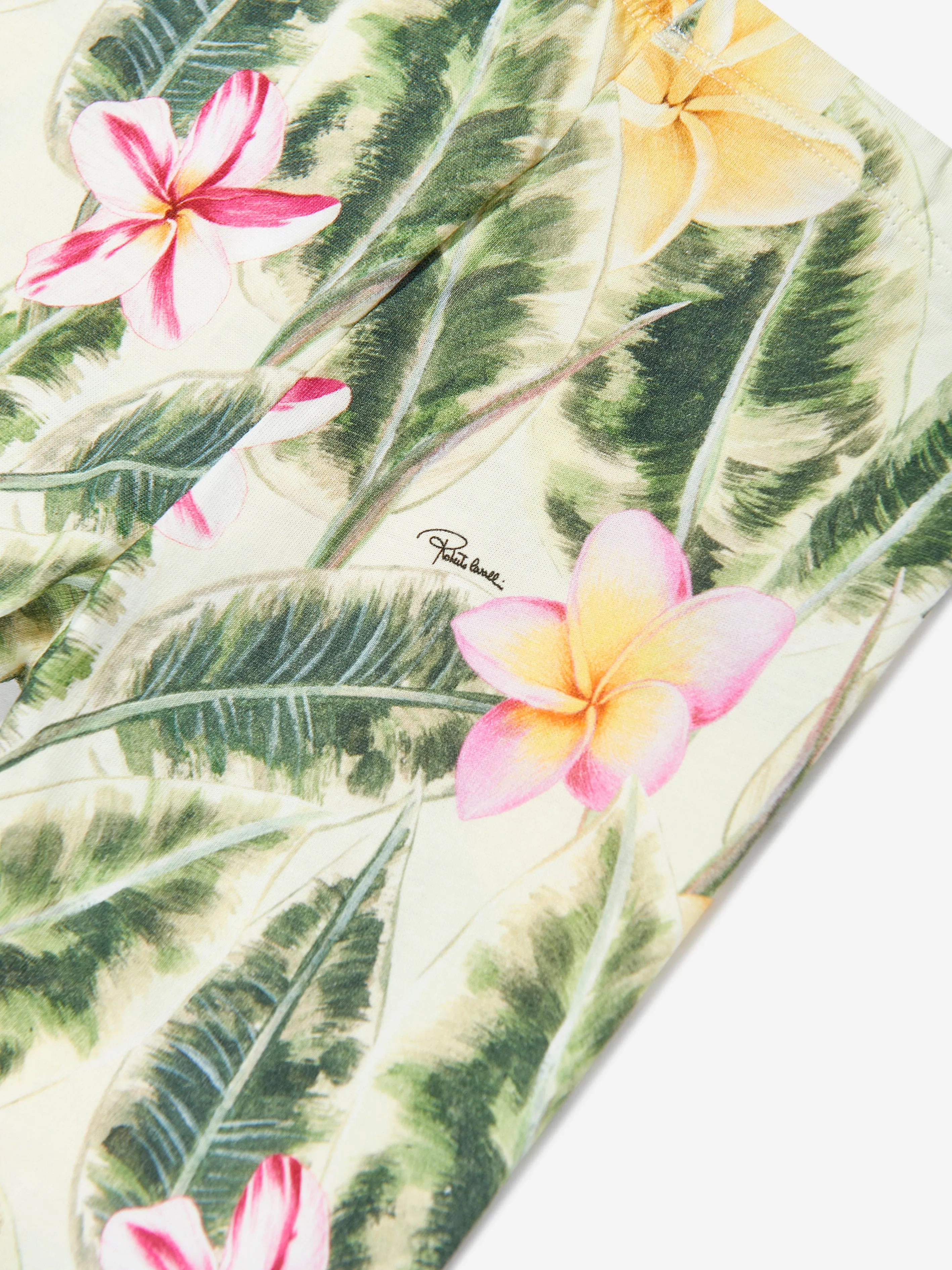 Babygirls Leggings mit Blumenmuster in Mehrfarben