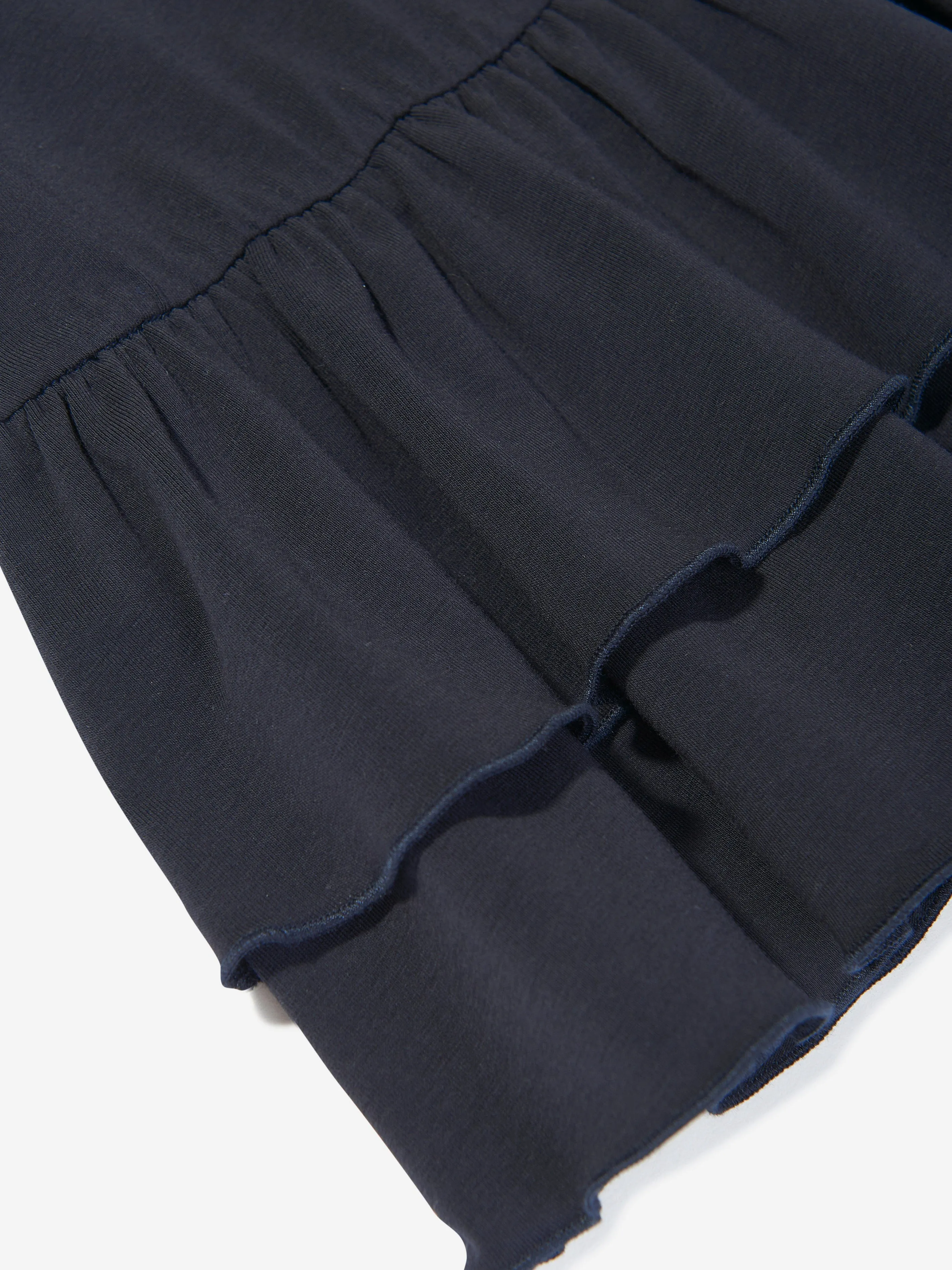 Baby Girls Logo Rüschenkleid in Marineblau