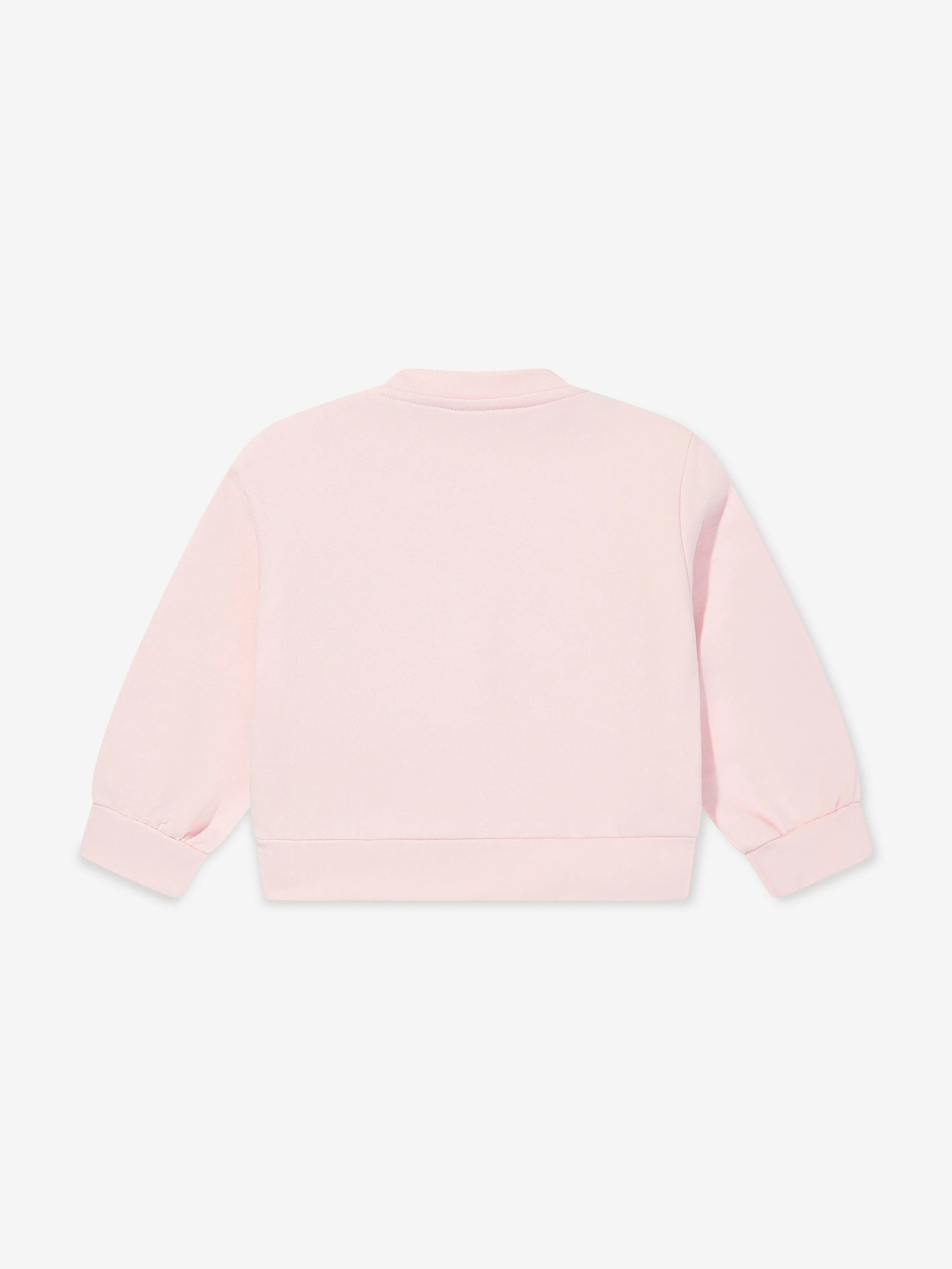 Rosa Sweatshirt mit Logo für Baby-Mädchen