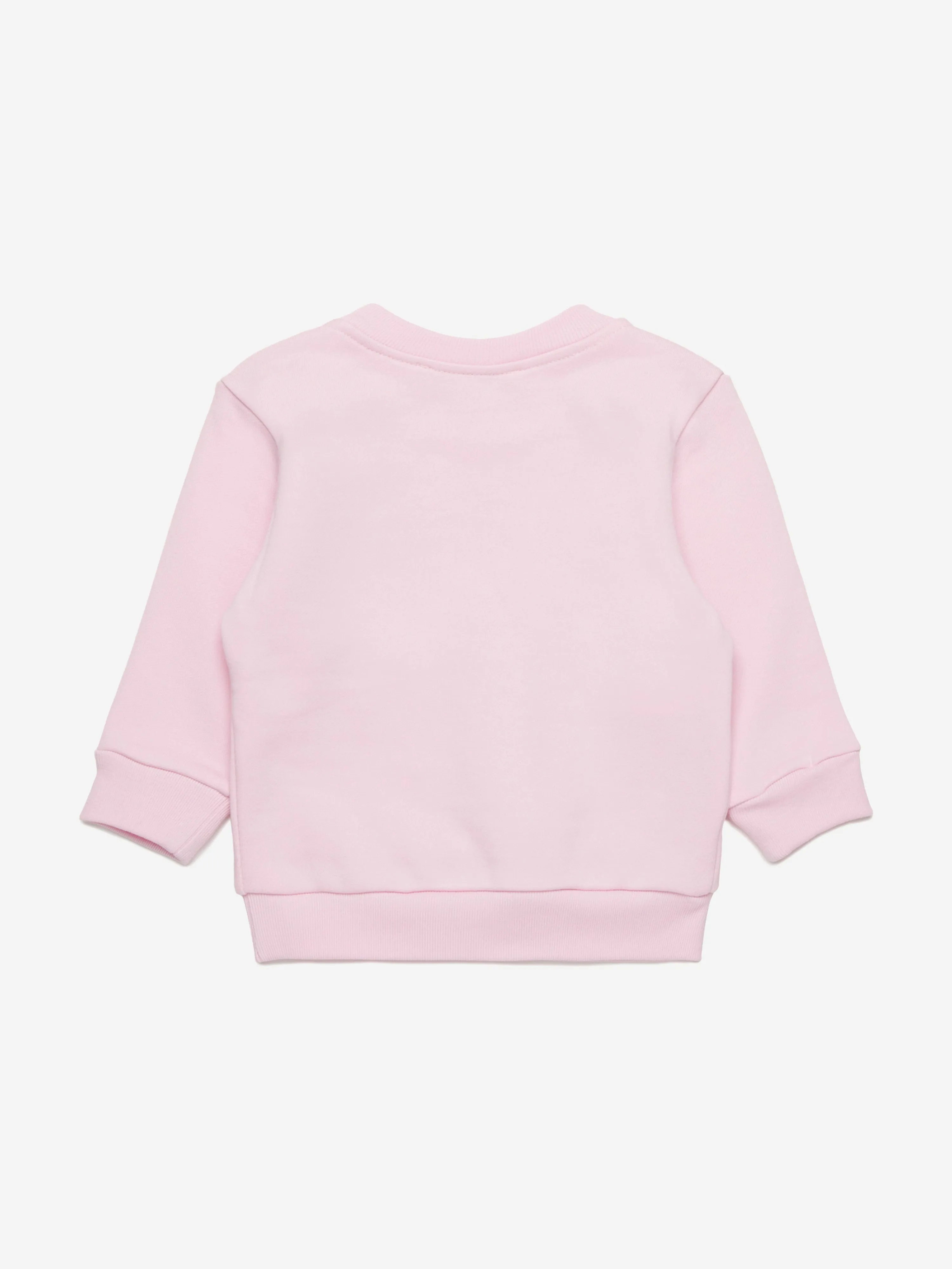 Rosa Sweatshirt mit Logo für Baby-Mädchen