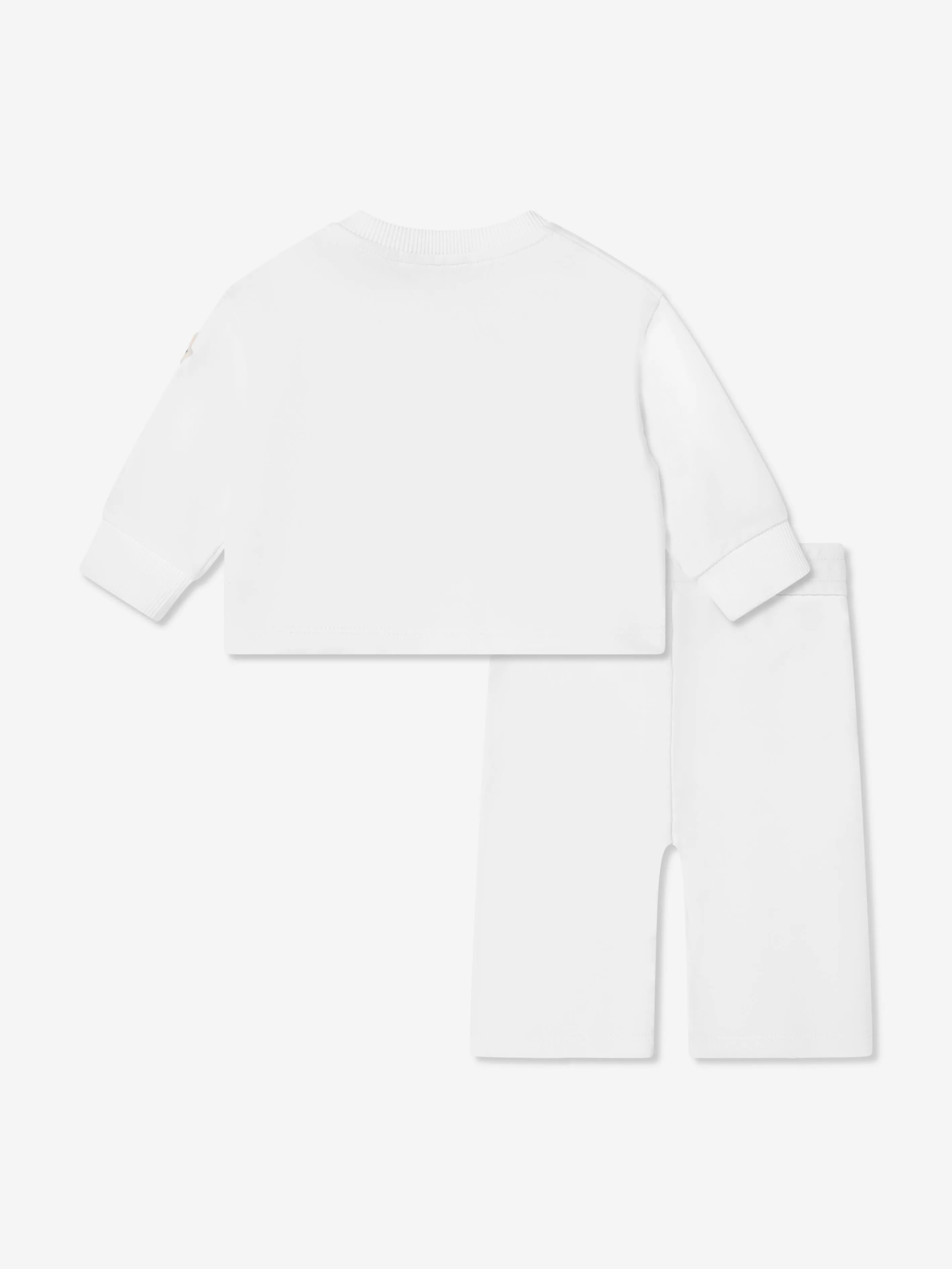 Baby Girls Logo Tracksuit in Elfenbein