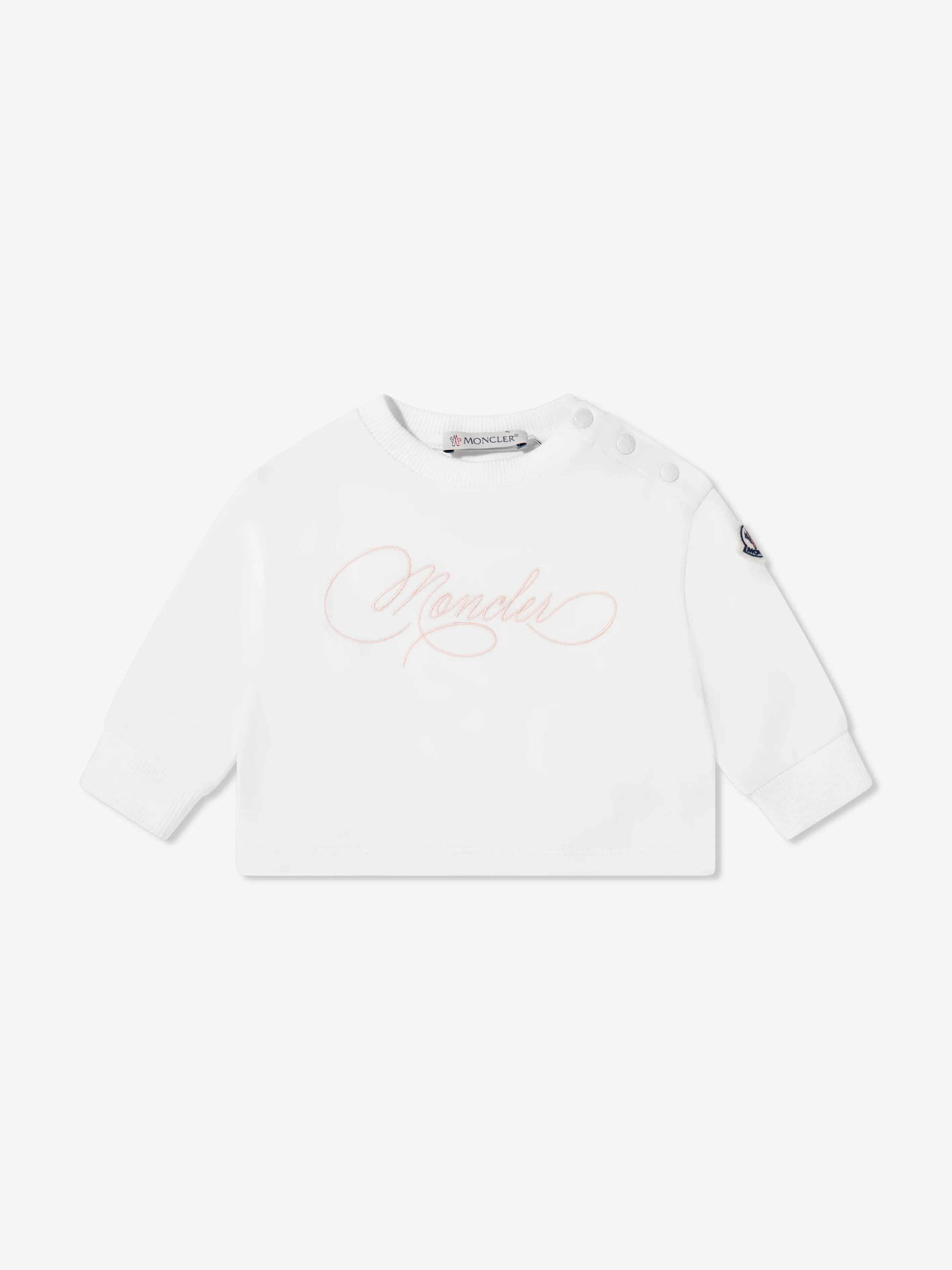 Baby Girls Logo Tracksuit in Elfenbein