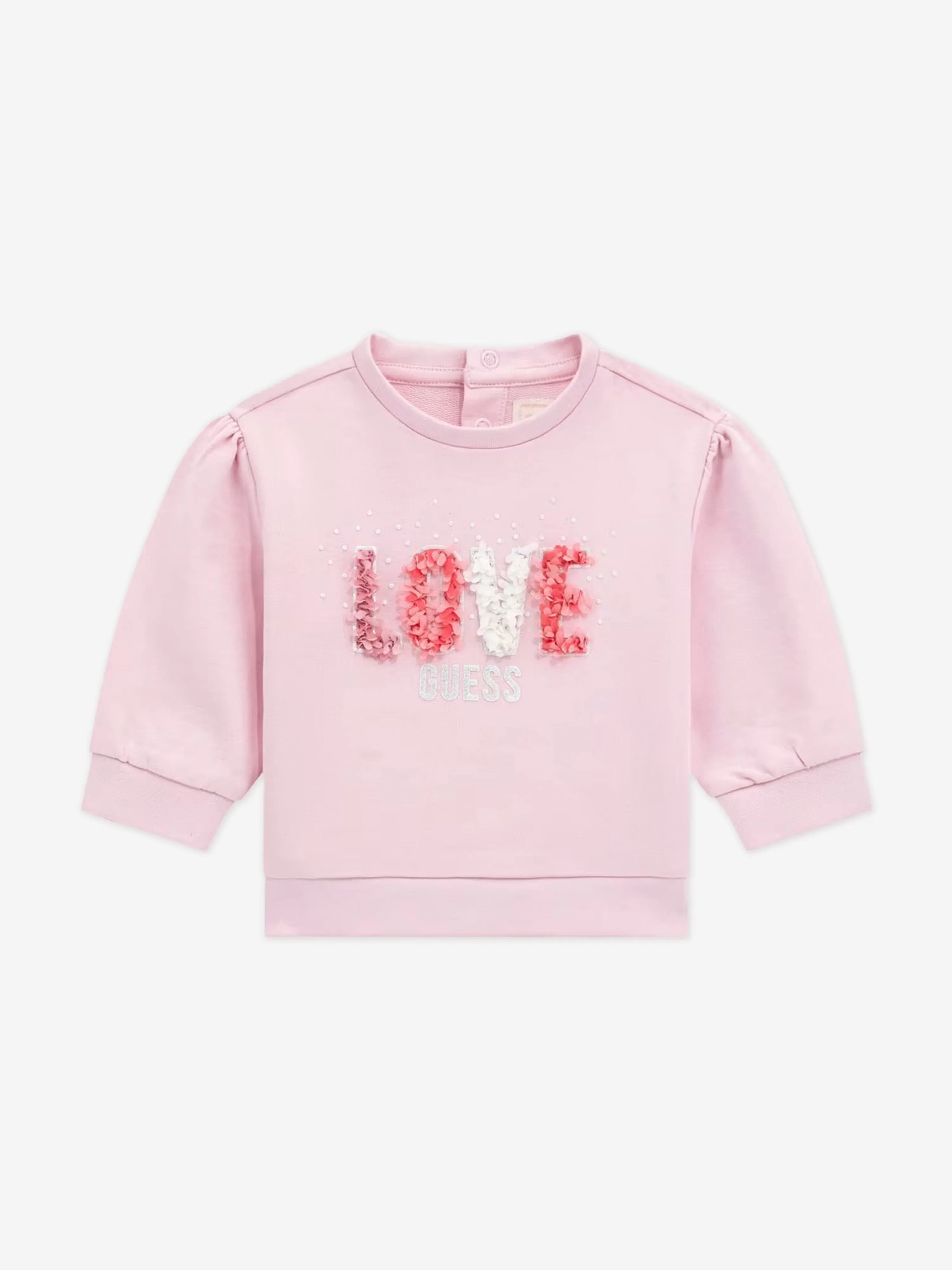 Baby Girls Liebe Tracksuit in Rosa