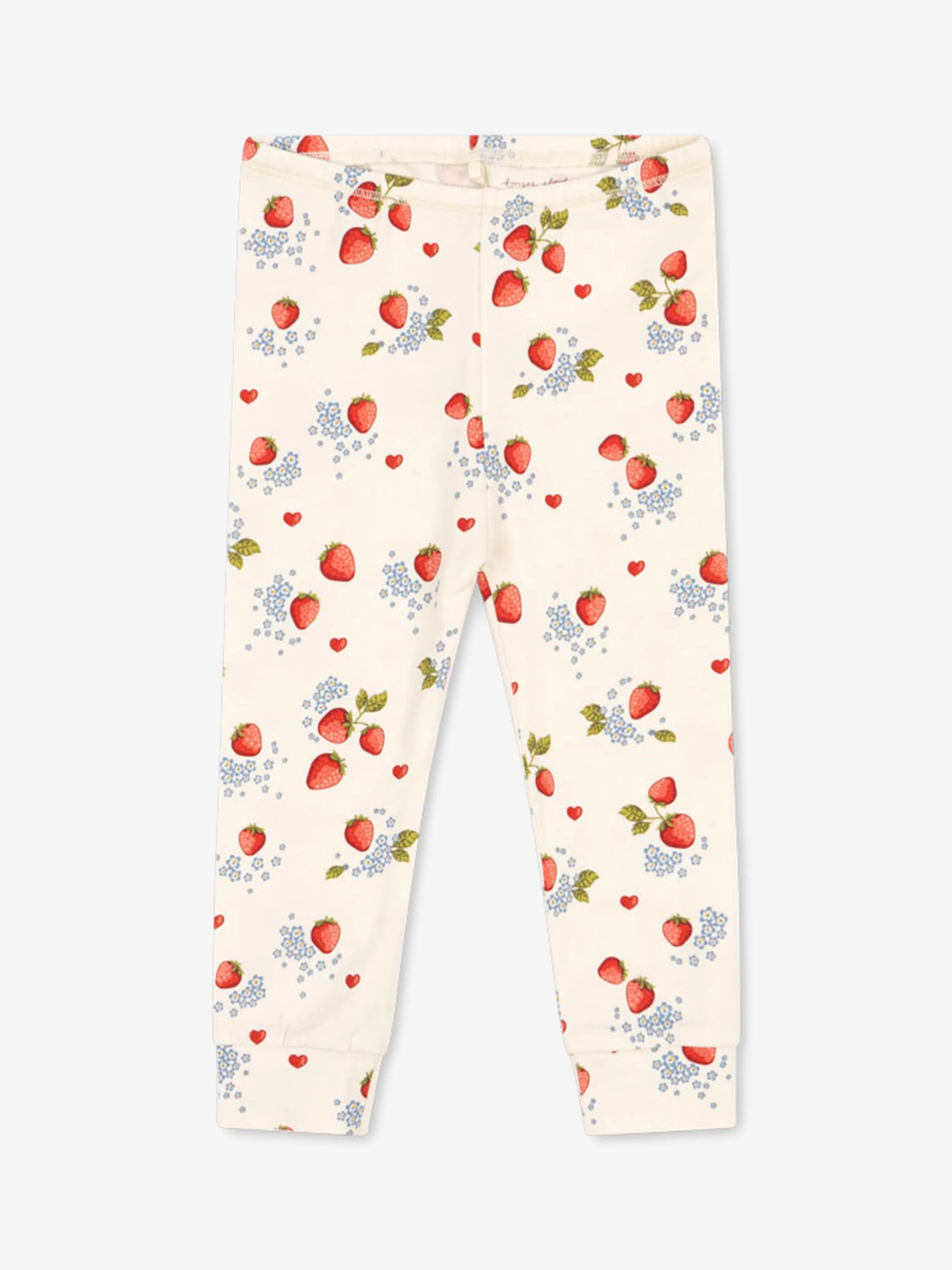 Baby Girls Marmelade Basic Hose in Elfenbein
