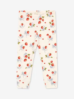 Baby Girls Marmelade Basic Hose in Elfenbein