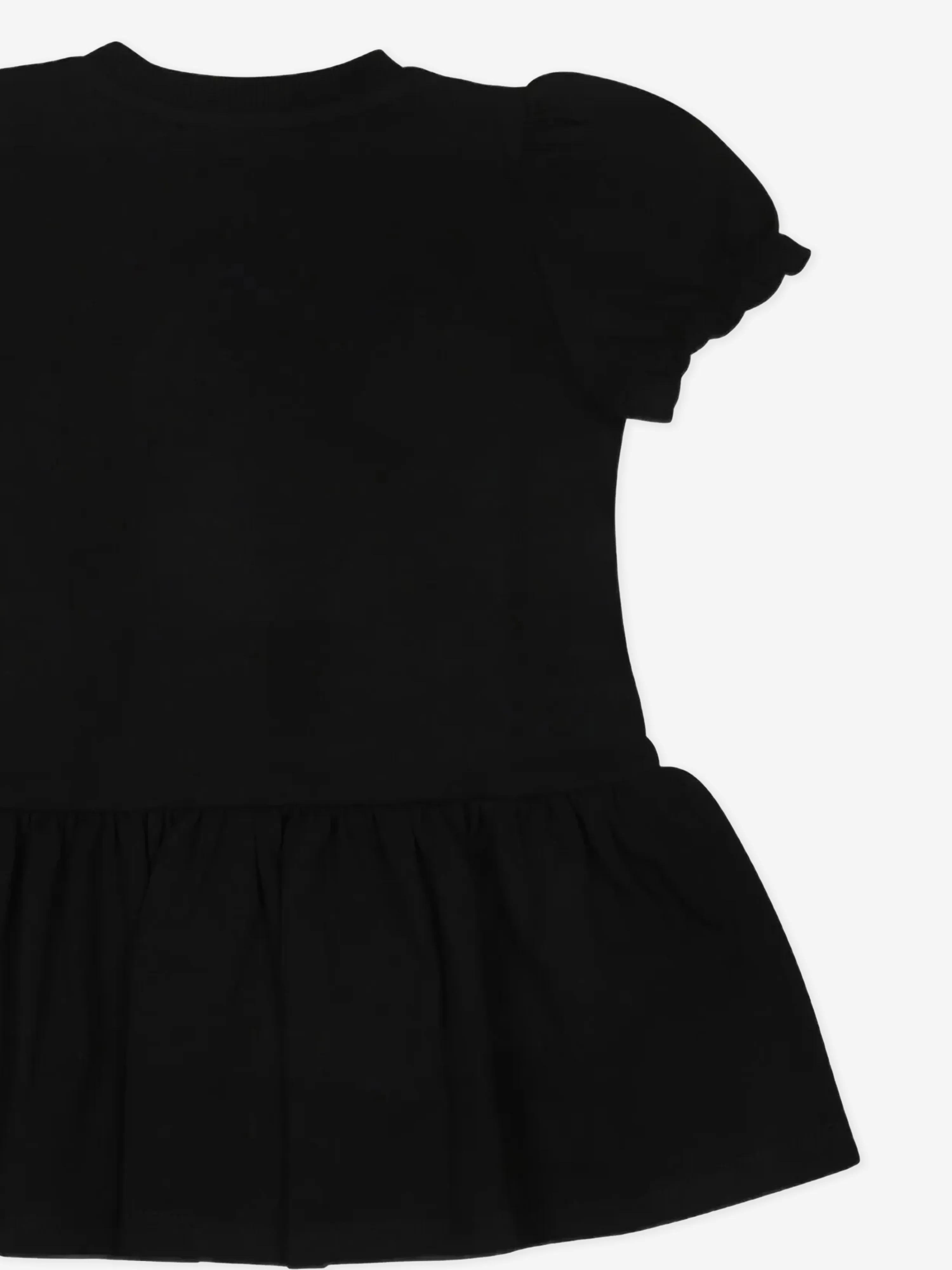 Teddybär-Kleid für Baby-Mädchen in Schwarz