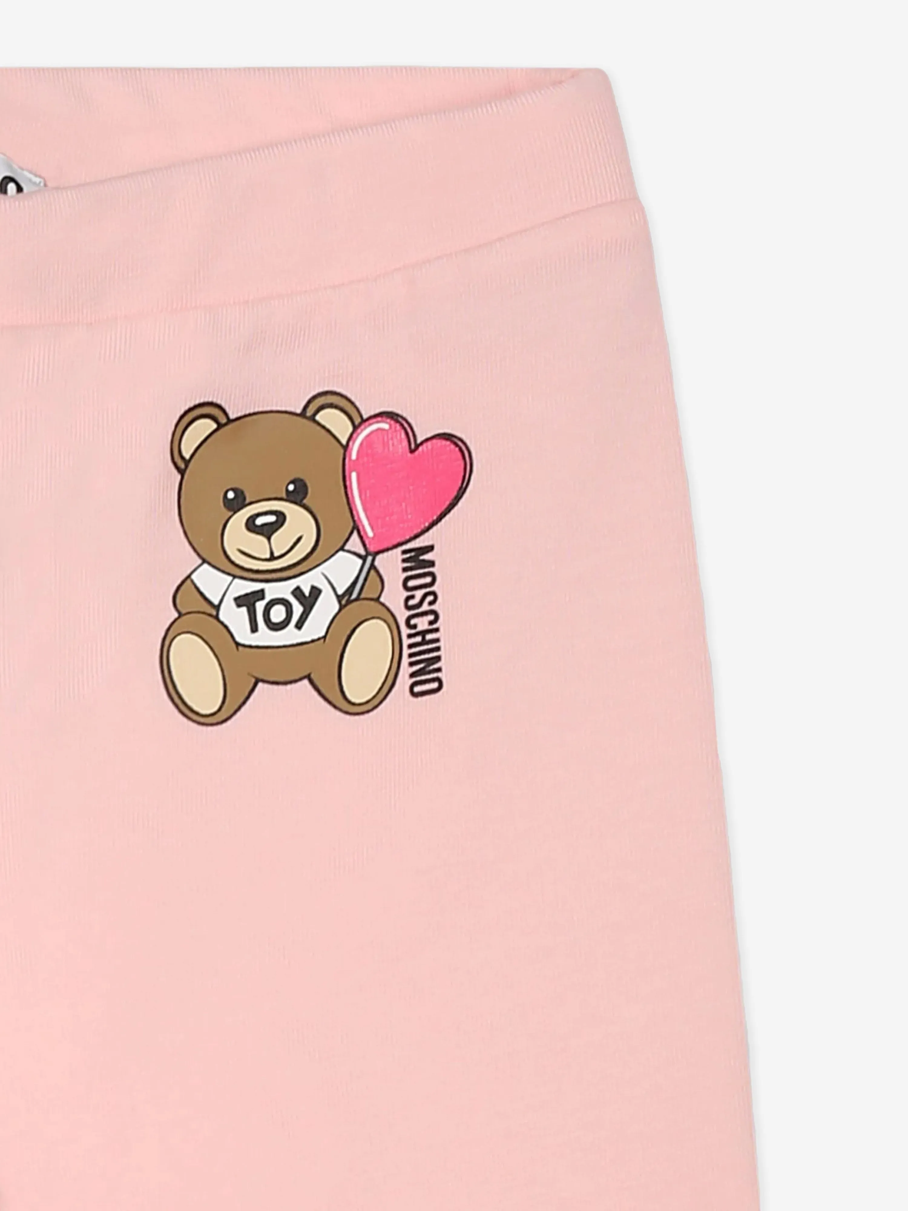 Rosa Teddybär-Leggings für Baby-Mädchen