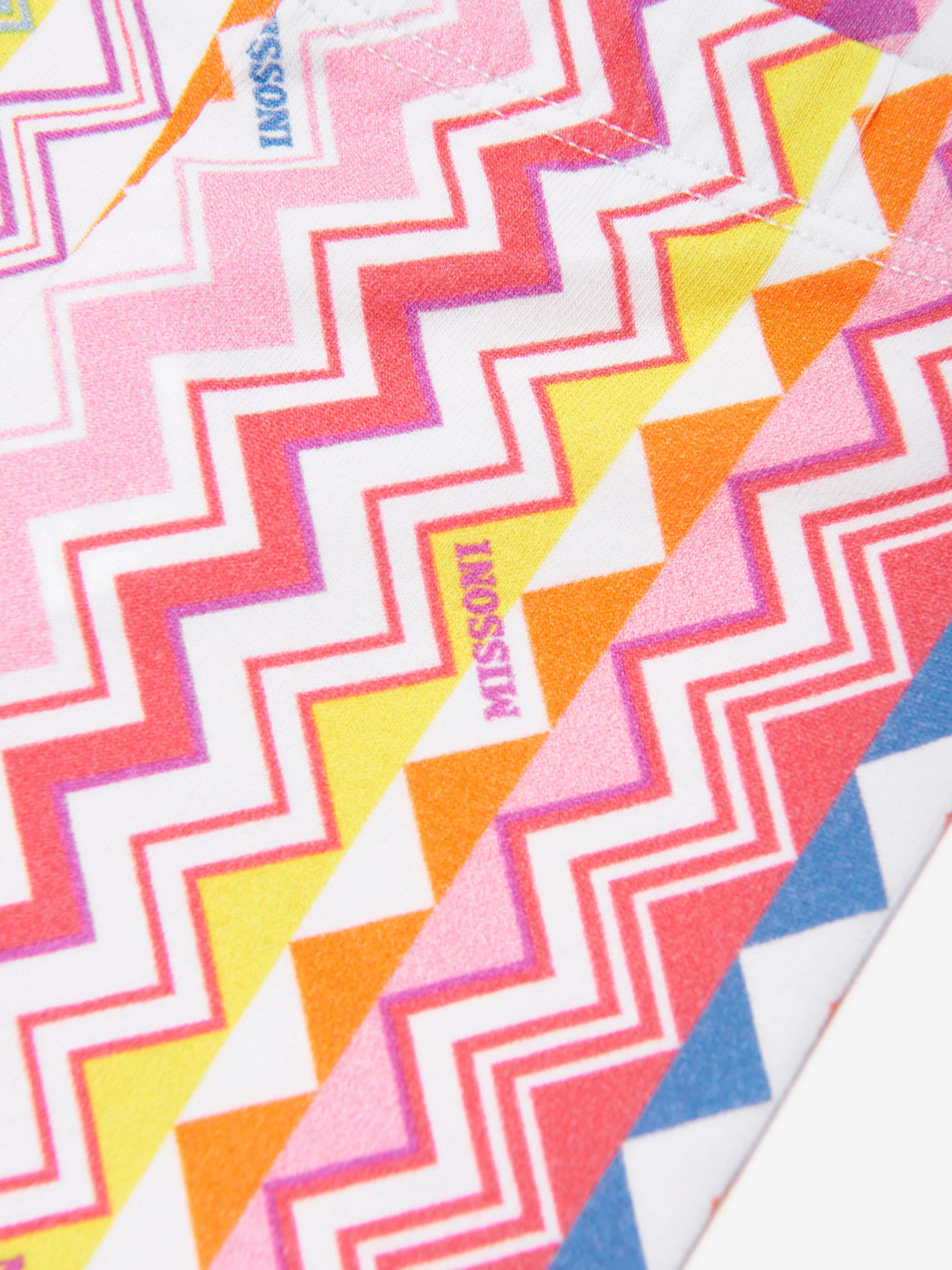 Baby-Mädchen Zickzack-Leggings in Mehrfarben