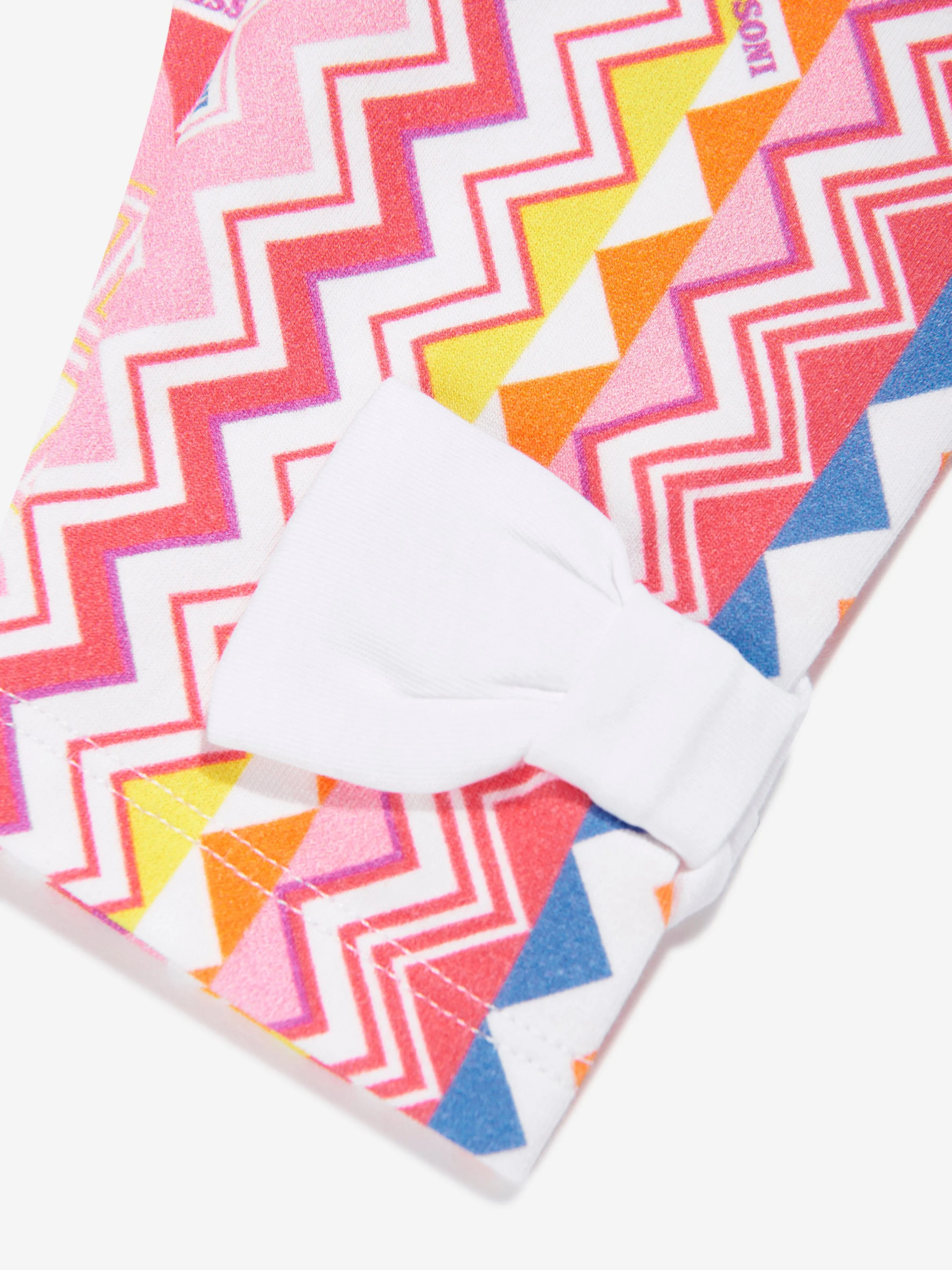 Baby-Mädchen Zickzack-Leggings in Mehrfarben