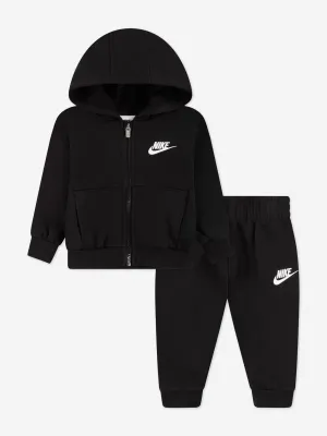Baby LBR Club-Tracksuit mit vollem Reißverschluss in Schwarz