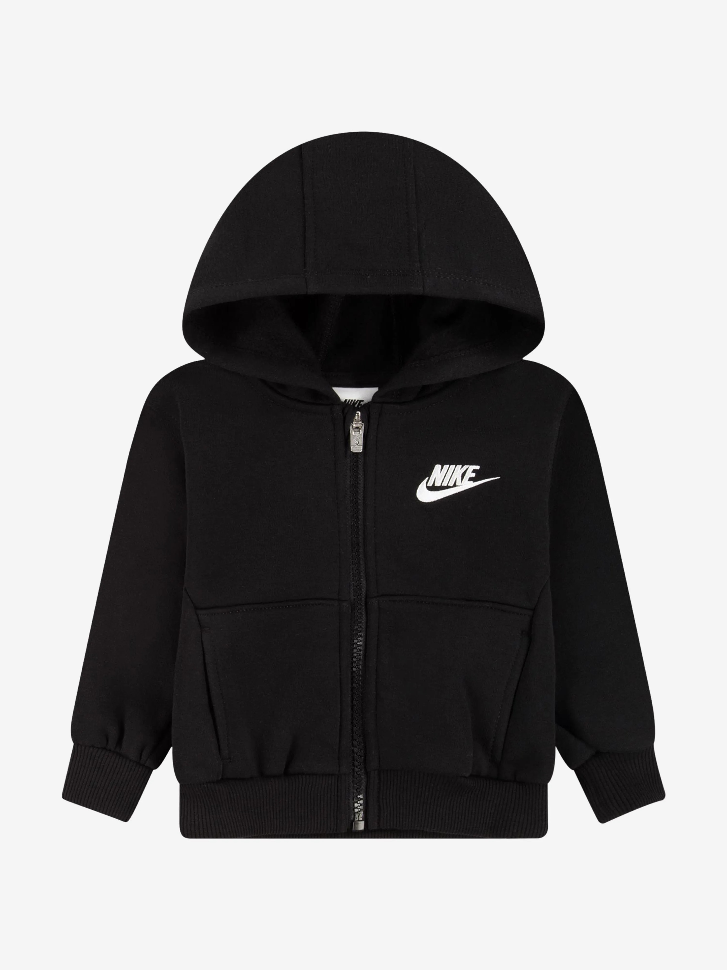 Baby LBR Club-Tracksuit mit vollem Reißverschluss in Schwarz