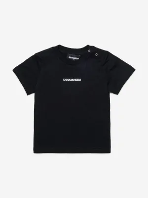 Baby Logo T-Shirt in Schwarz