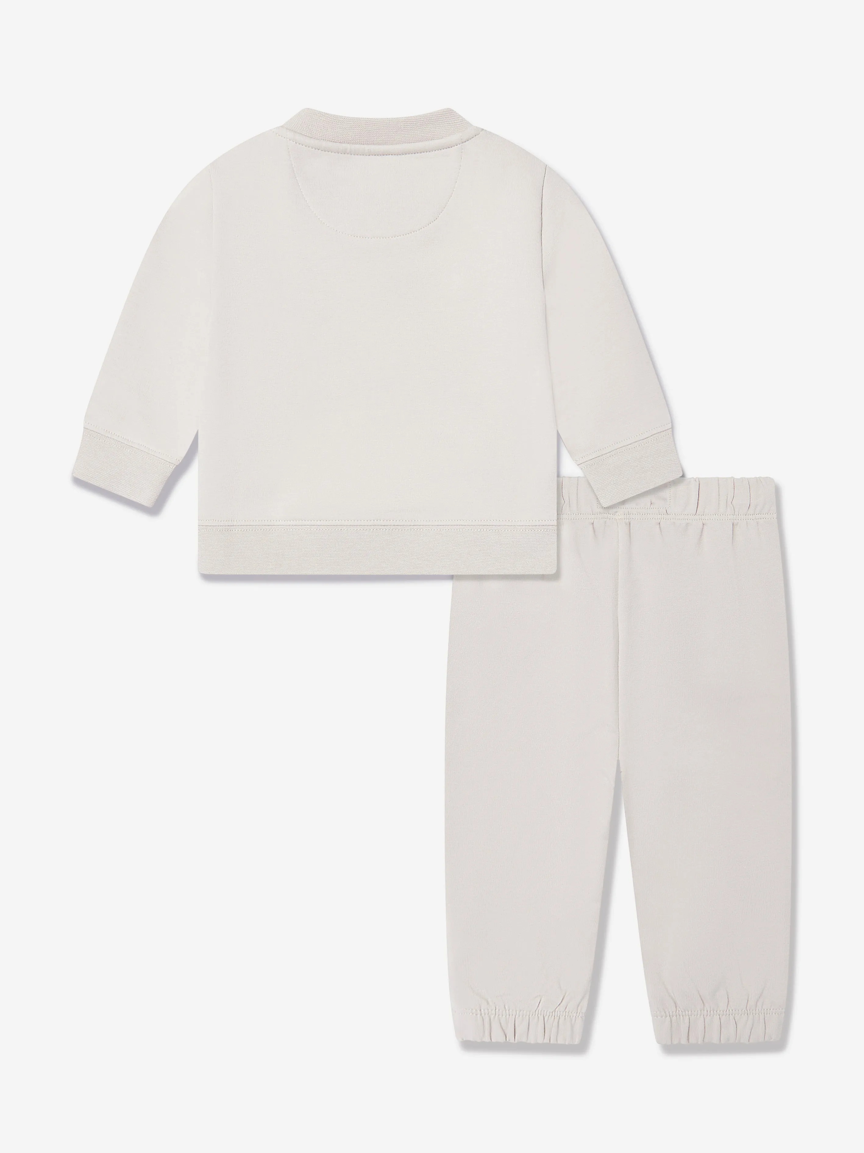 Baby Monogram Jogginganzug in Beige