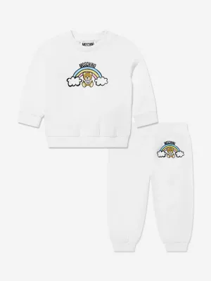 Baby Teddy Bär Jogginganzug in Elfenbein