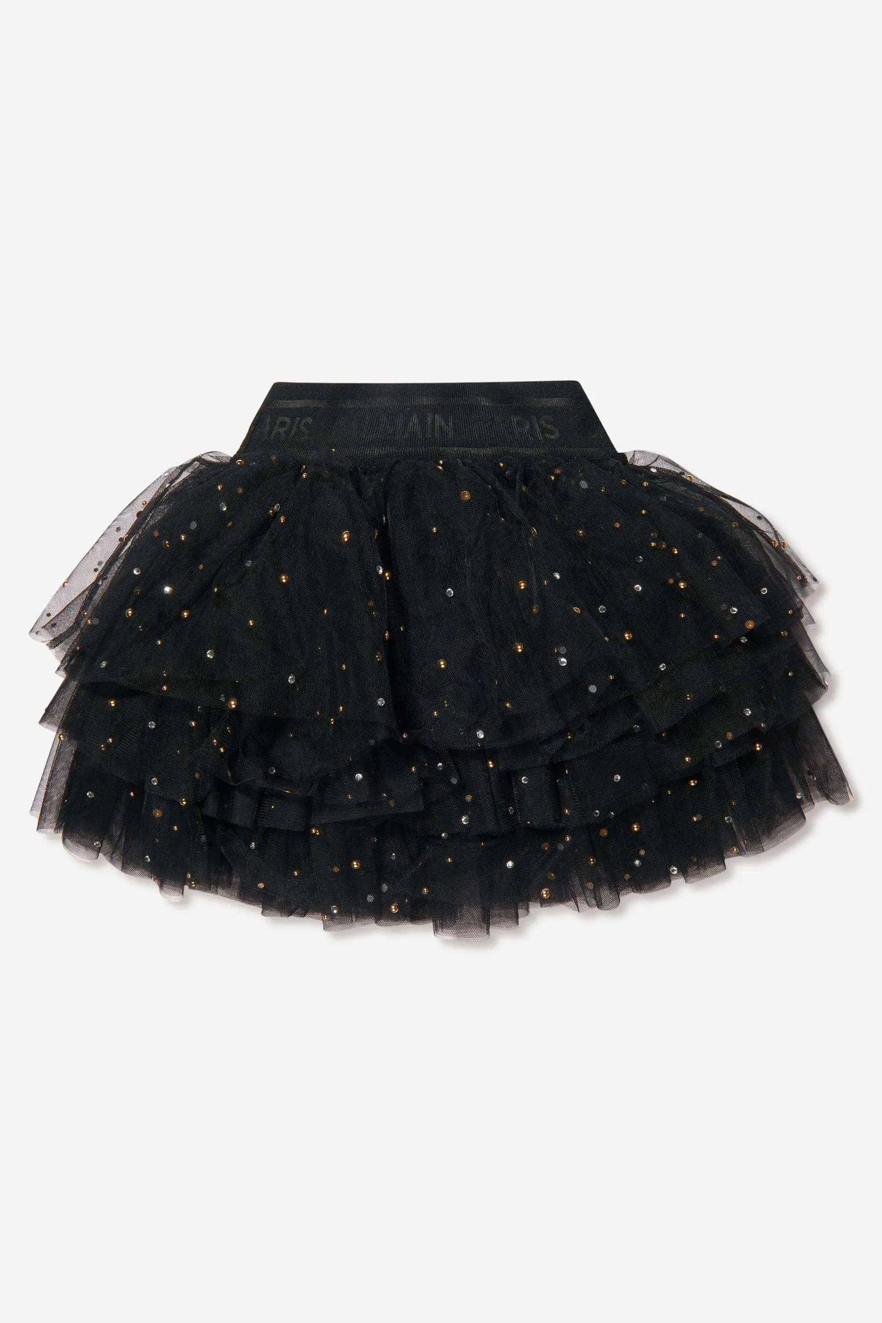 Balmain Mädchen Mehrschichtiger Tüllrock