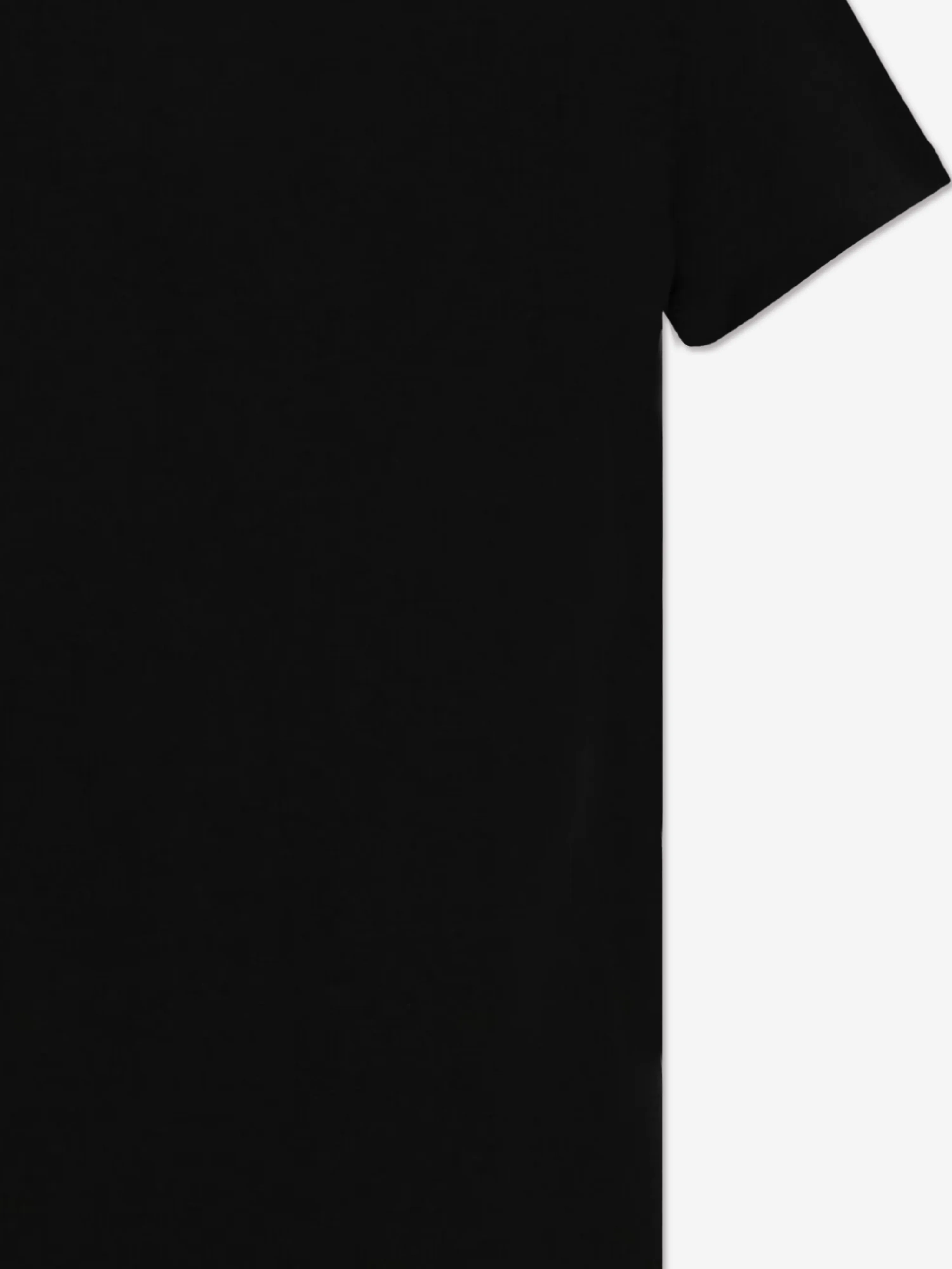 Balmain Mädchen Logo Jersey Kleid in Schwarz
