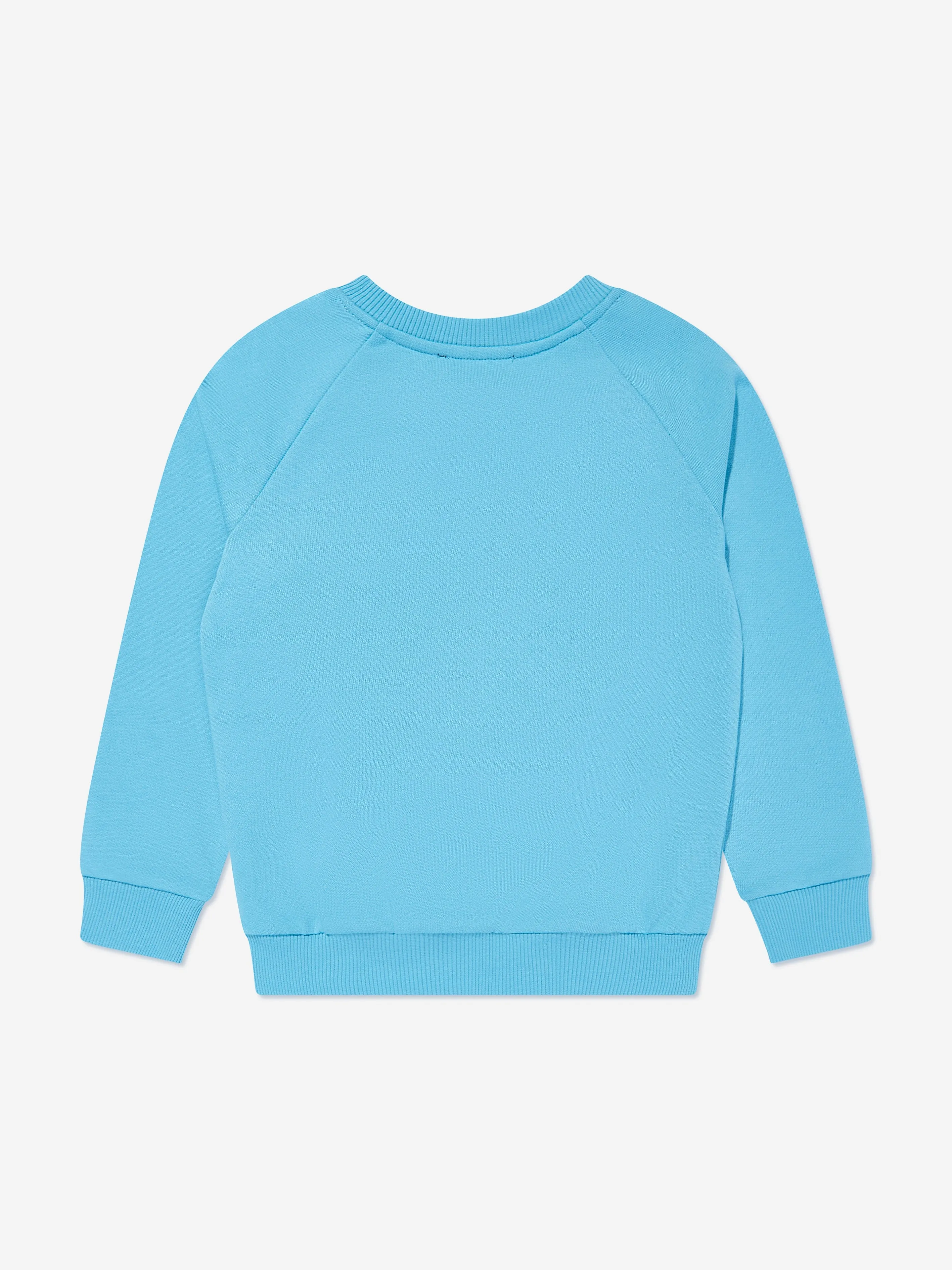 Balmain Kids Logo-Sweatshirt in Blau