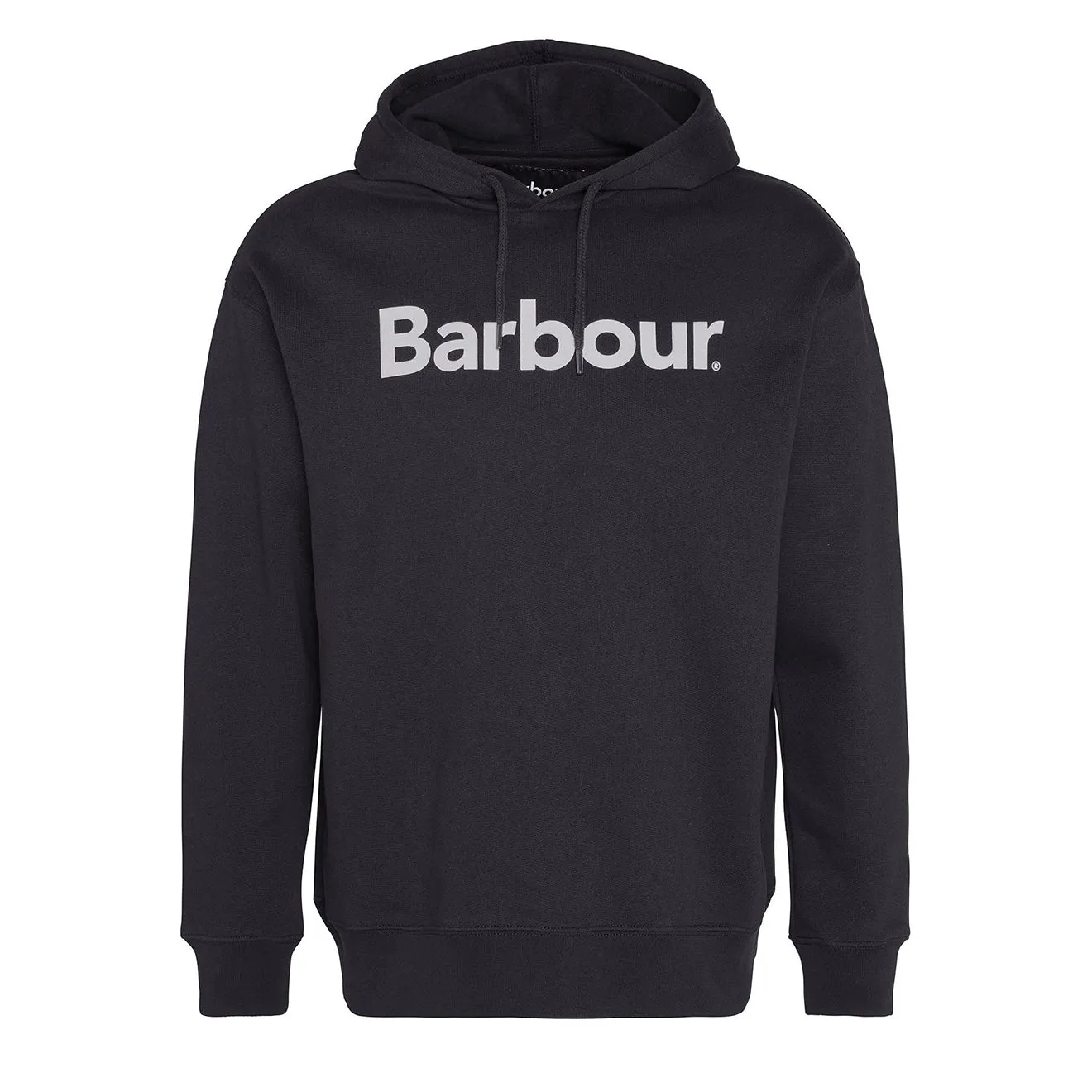 Barbour Brushed Nicholas OS Kapuzenpullover Schwarz
