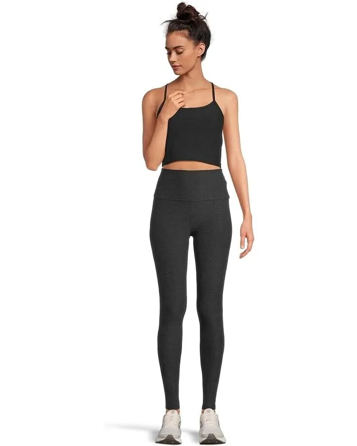 Beyond Yoga Spacedye Leggings Damen XL Schwarz Dehnbar High-Waist Skinny ERK849