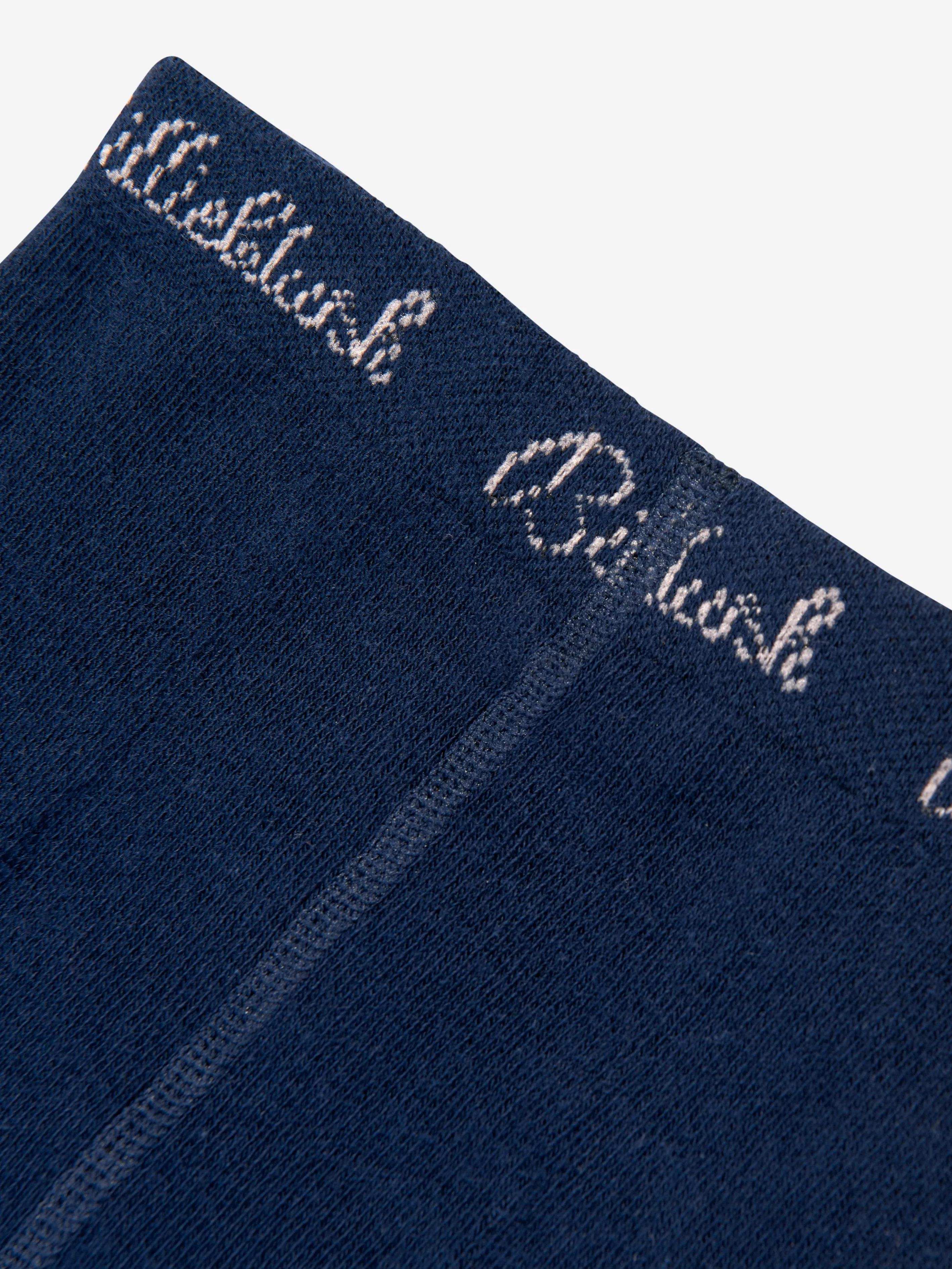 Billieblush Mädchen Herz-Logo Strumpfhose in Marineblau