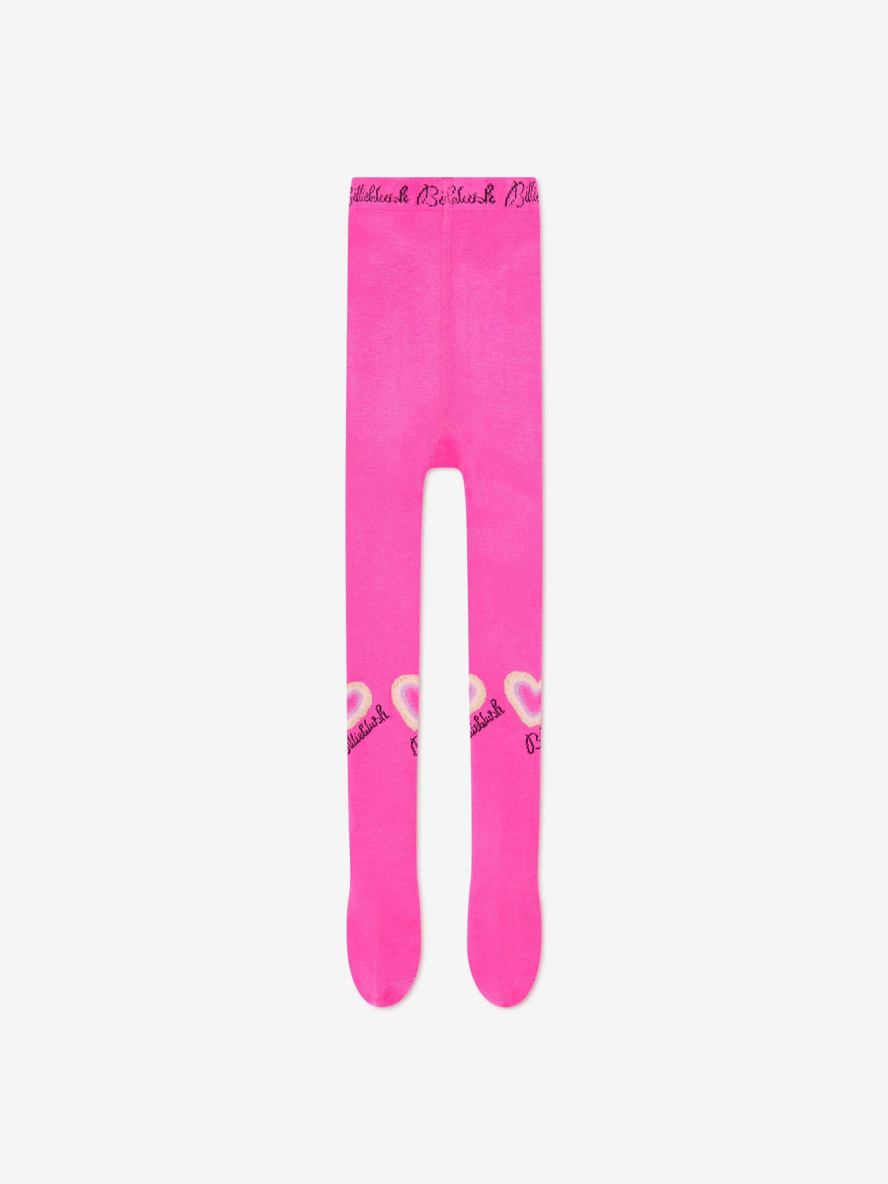 Billieblush Mädchen Herz-Logo Strumpfhose in Rosa