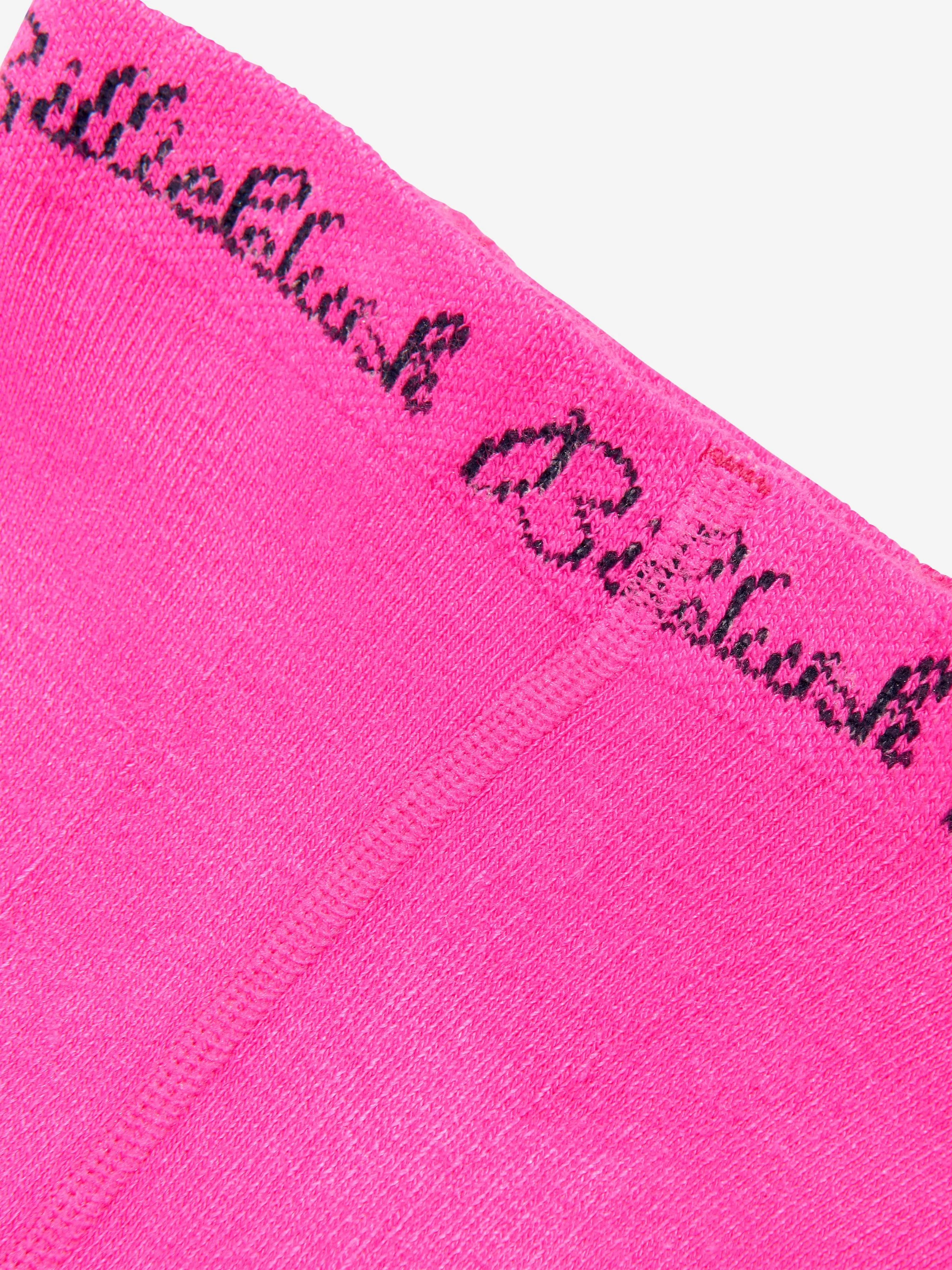 Billieblush Mädchen Herz-Logo Strumpfhose in Rosa